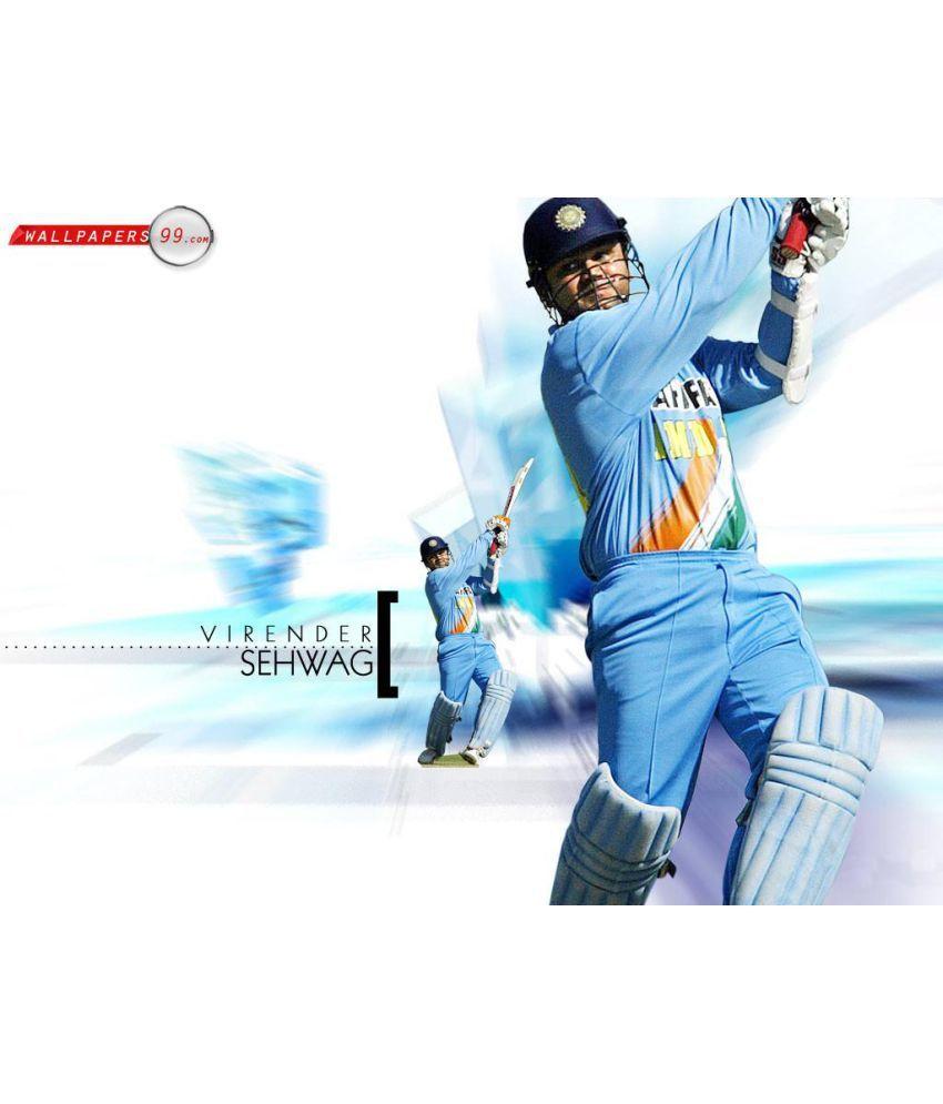 850x995 MAHALAXMI ART & CRAFT Virender Sehwag Canvas Wall Poster Without Frame: Buy MAHALAXMI ART & CRAFT Virender Sehwag Canvas Wall Poster Without Frame at Best Price in India on Snapdeal
