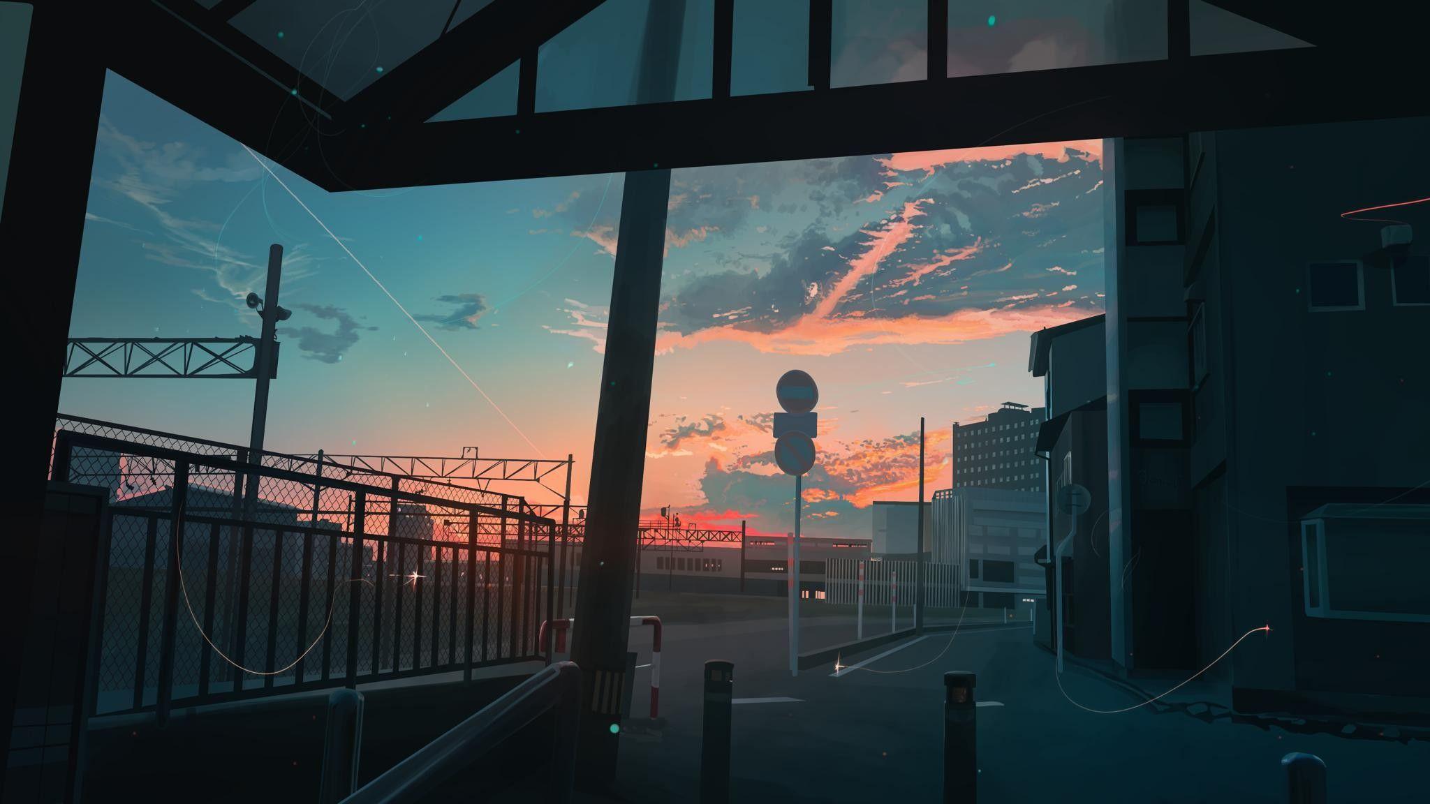 2048x1152 Anime View Wallpaper