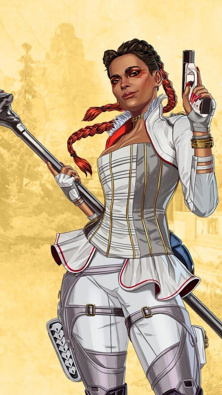 768x1365 Loba Apex Legends Season 5 4K Ultra HD Mobile Wallpaper. Apex, Legend, Gamer girl