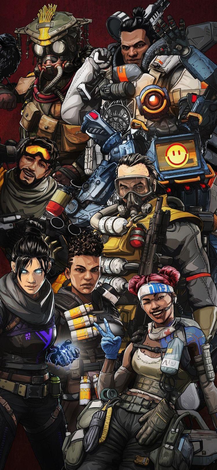 750x1624 Apex Legends Wallpaper