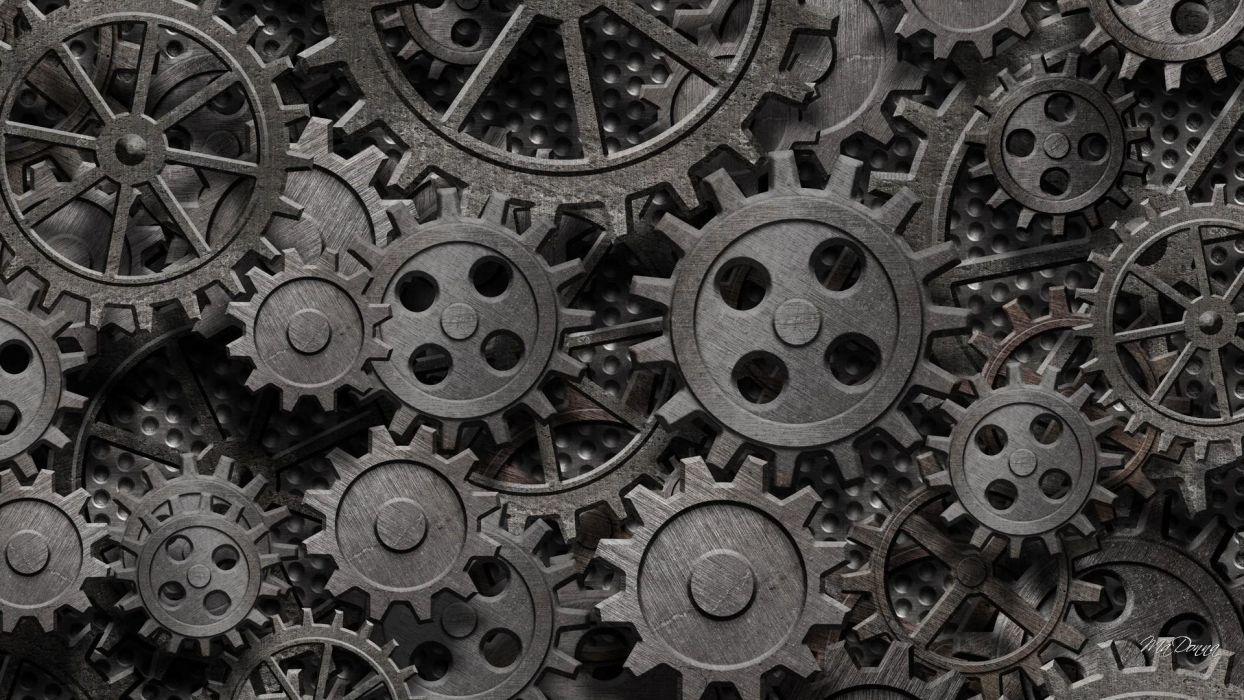 1244x700 Gears mechanical technics metal steel abstract abstraction steampunk mechanism machine Engineering gear wallpaperx1080