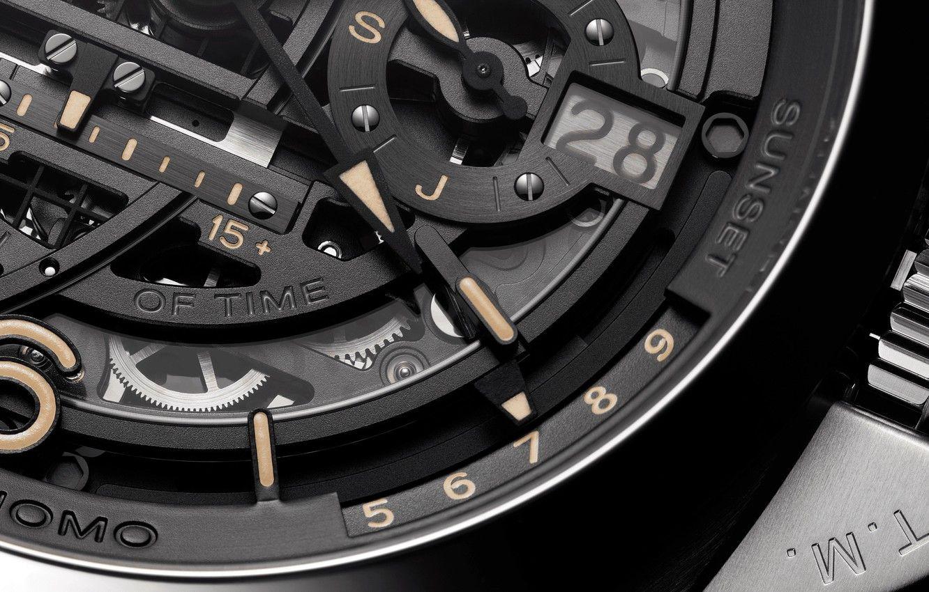 1332x850 Wallpaper background, watch, mechanism image for desktop, section разное