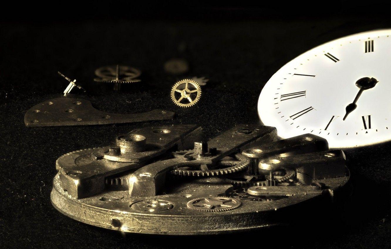 1332x850 Wallpaper time, watch, mechanism image for desktop, section разное