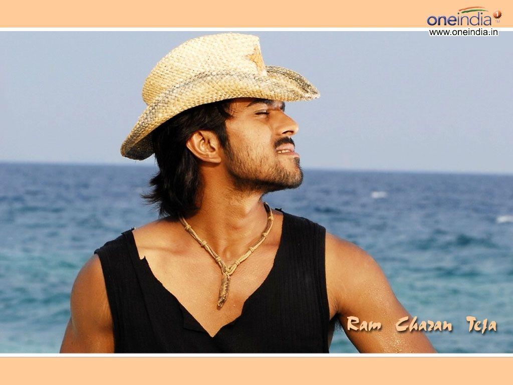1024x768 Ram Charan With Hat