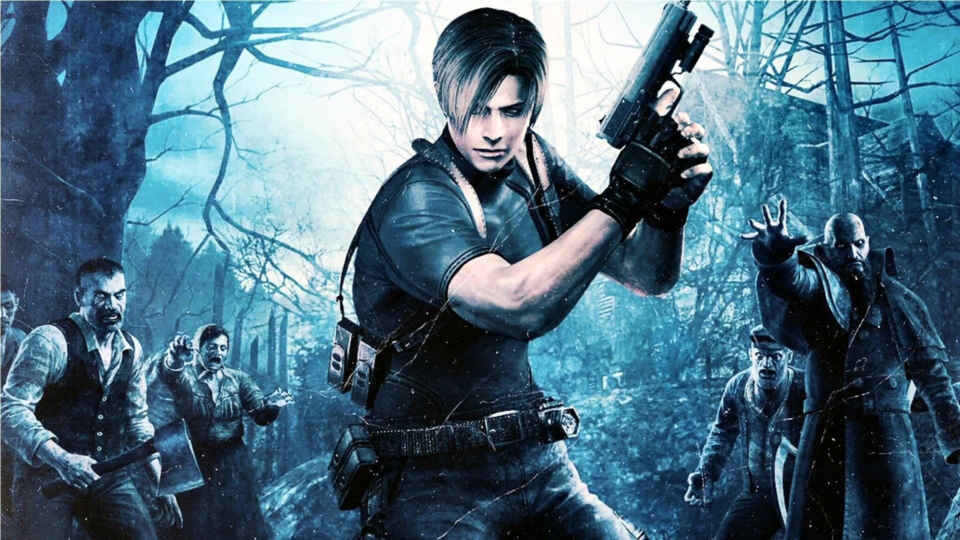 Resident Evil 4 Leon Game 4K Wallpaper iPhone HD Phone #4271j