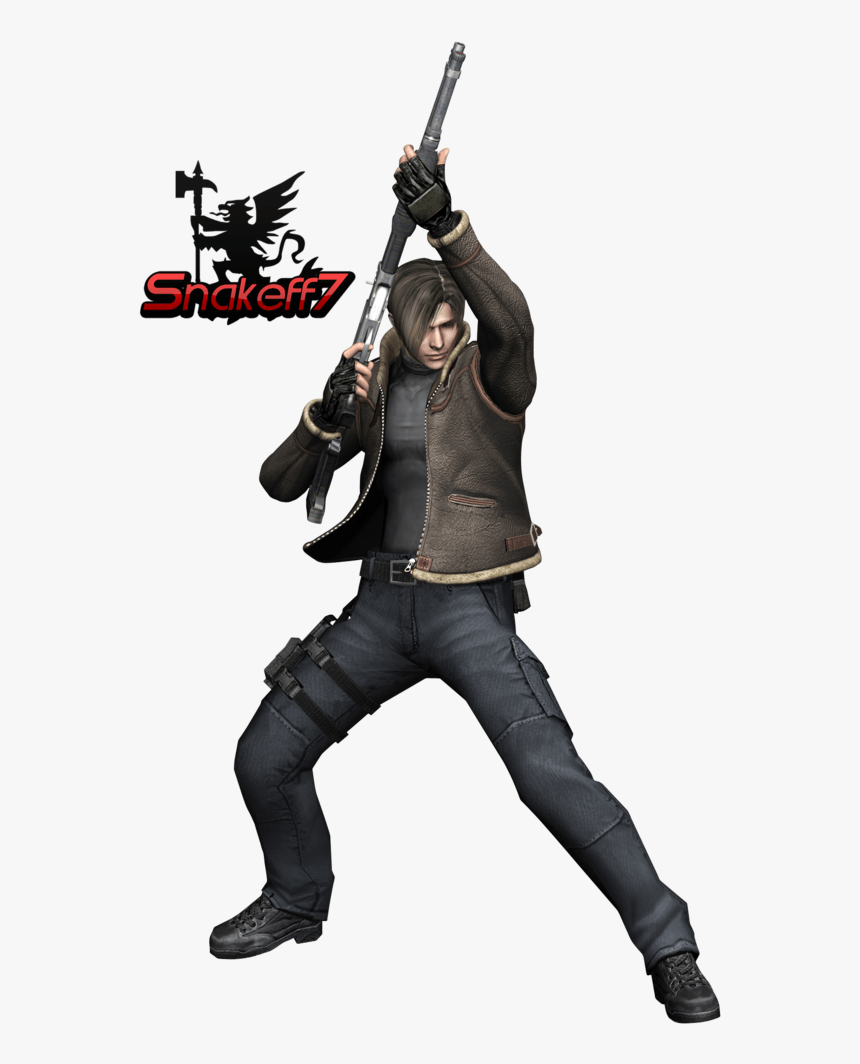 860x1064 Resident Evil 4 Image Ashley Graham HD Wallpaper And Evil Leon Shotgun, HD Png Download