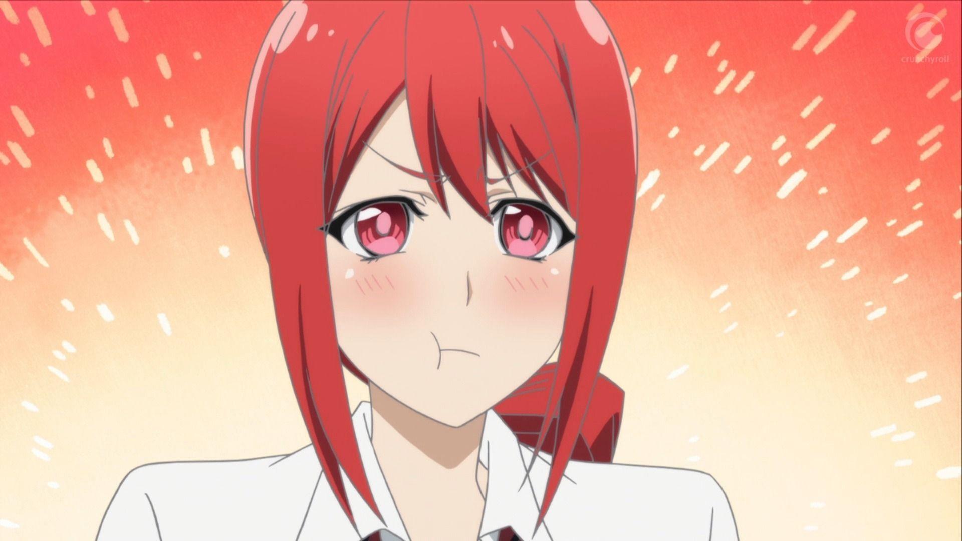 1920x1080 Desktop wallpaper cute, anime girl, red head, akane hiyama, renai boukun, HD image, picture, background, 556941