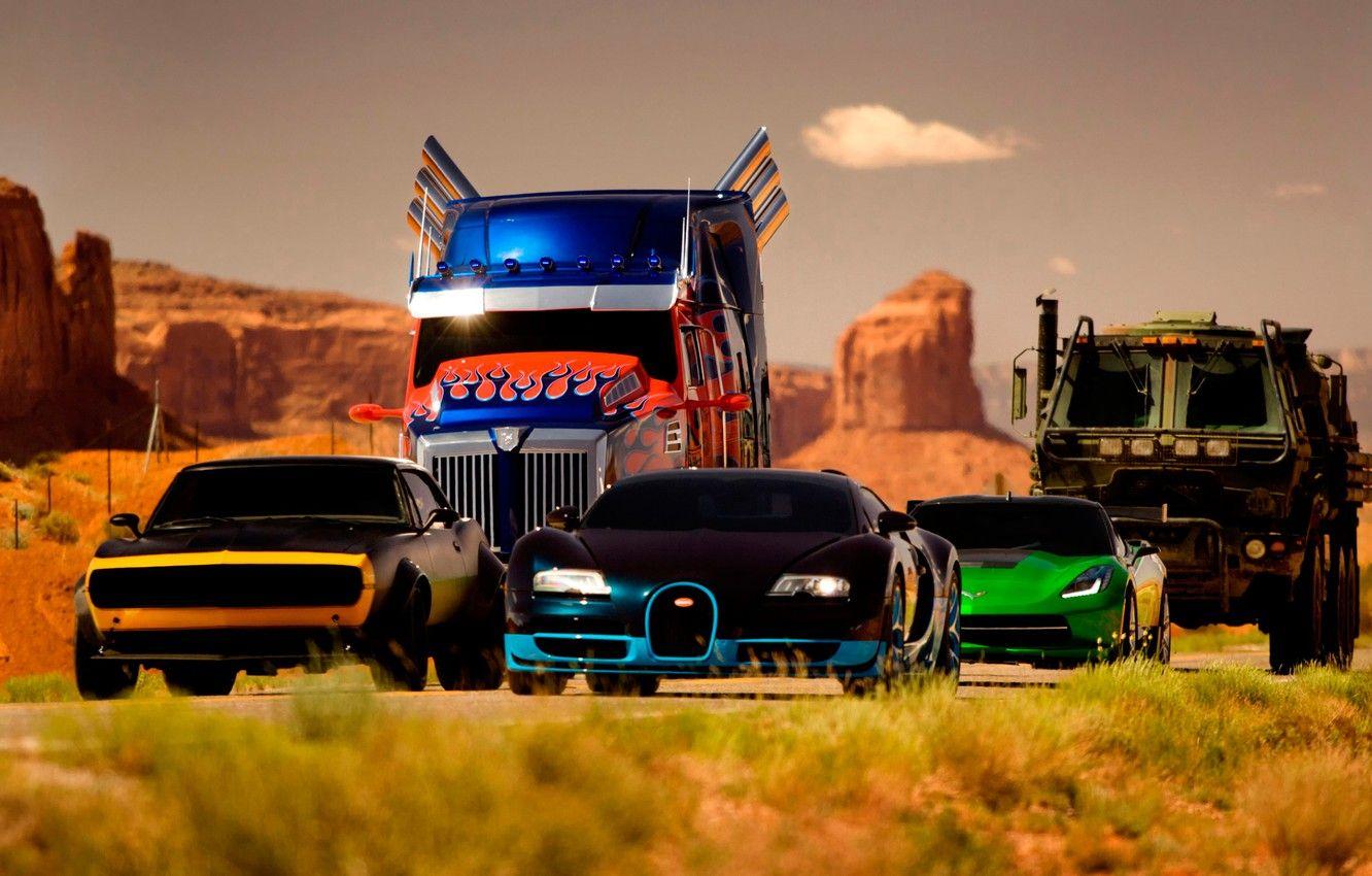 1332x850 Wallpaper fiction, bugatti, corvette, camaro, Transformers:Age Of Extinction, Transformers:Age of extinction image for desktop, section фильмы
