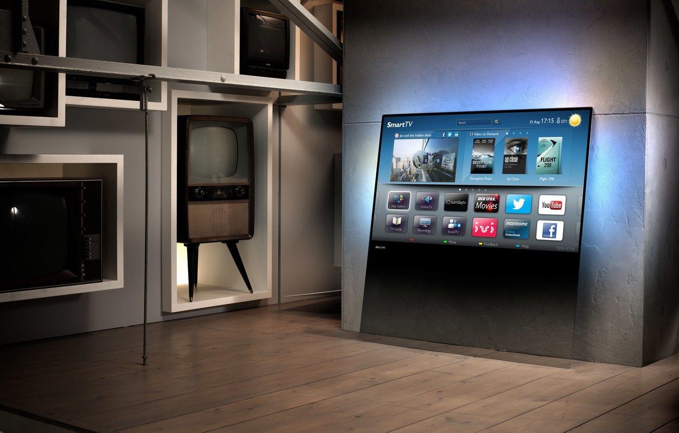 1332x850 Wallpaper Future, Past, Interior, TV, Smart Tv, Philips DesignLine TV Image For Desktop, Section Hi Tech