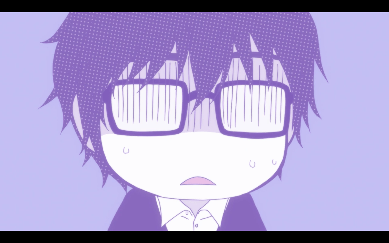 1280x800 Rei Kiriyama.. 3 Gatsu No Lion // March Comes In Like A Lion.. 1x20. Like A Lion, Purple Wallpaper, Anime