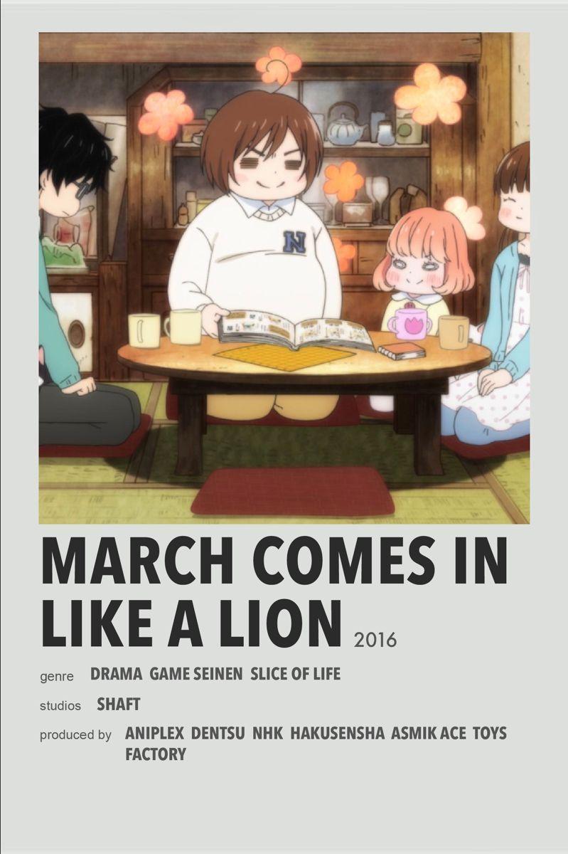 799x1200 March Comes in Like a Lion. Anime canvas, March comes in like a lion, Anime minimalist poster