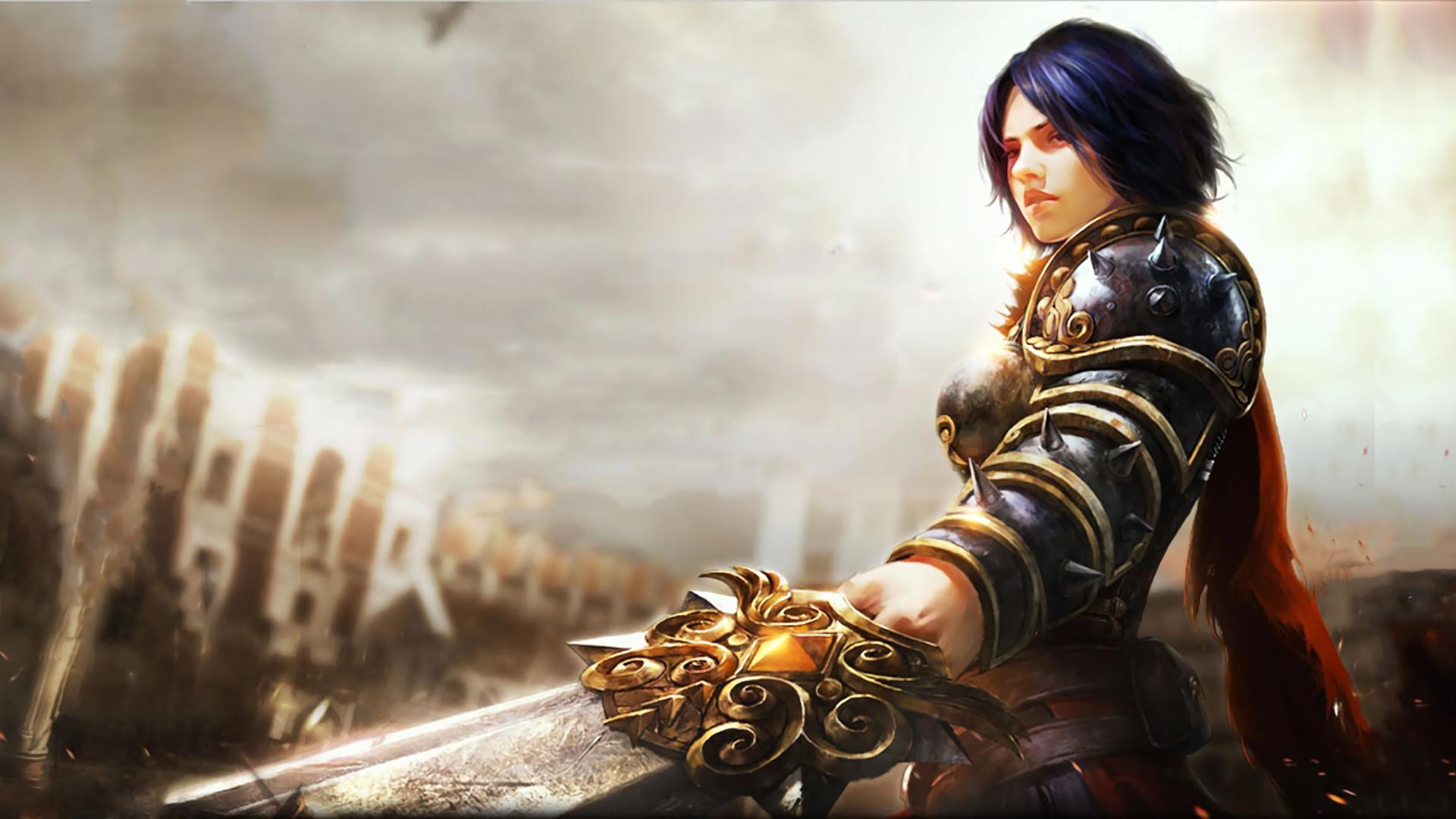 1920x1080 I made a Bellona wallpaper from one of the Chinese adds for smite