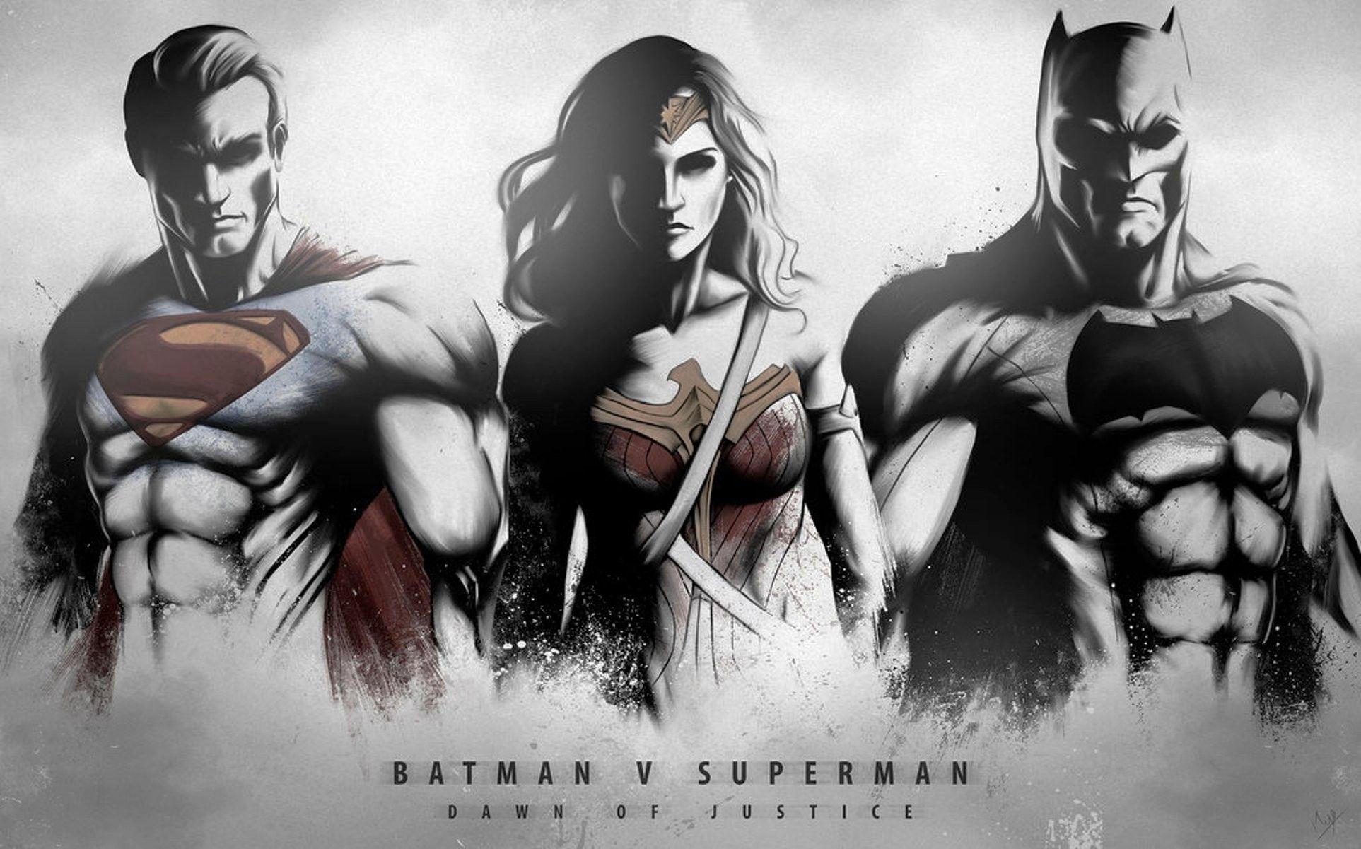 1925x1201 Batman V Superman Dawn Of Justice Art Wallpaper, Superman Batman Wallpaper, HD Movie Wallpaper, Zack Snyder, 1925x1201