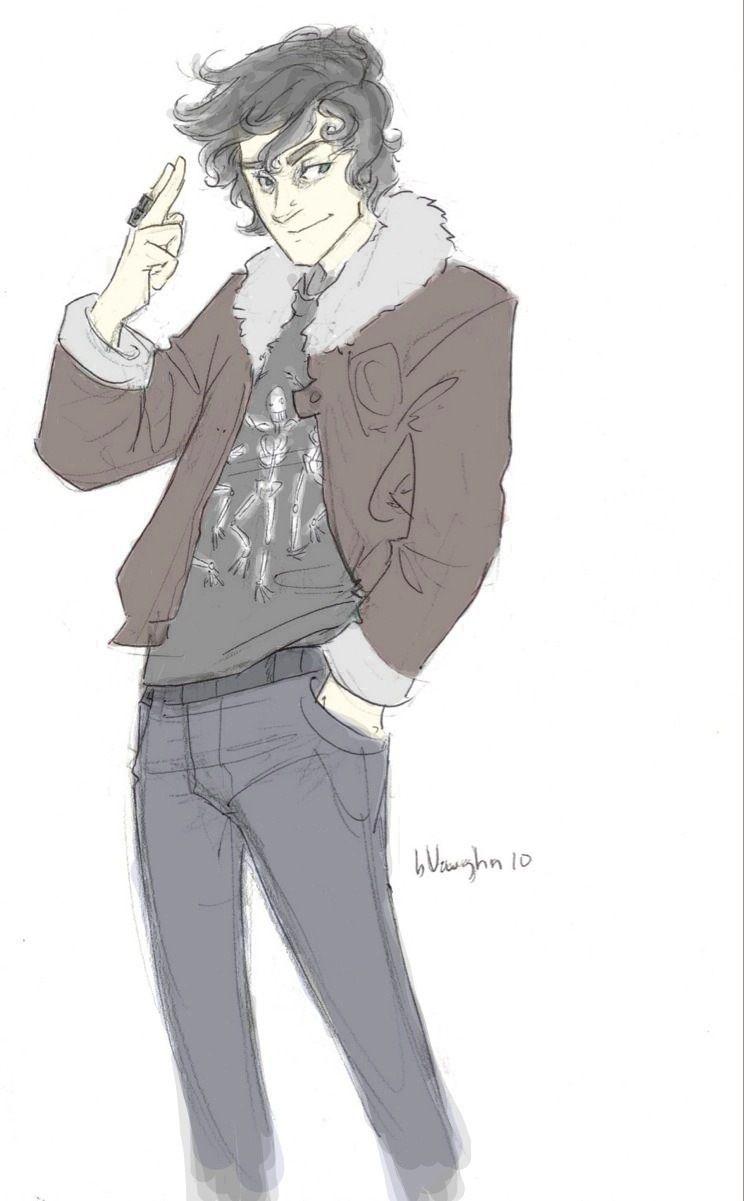 744x1201 nico colored Eroi dell'Olimpo fan Art
