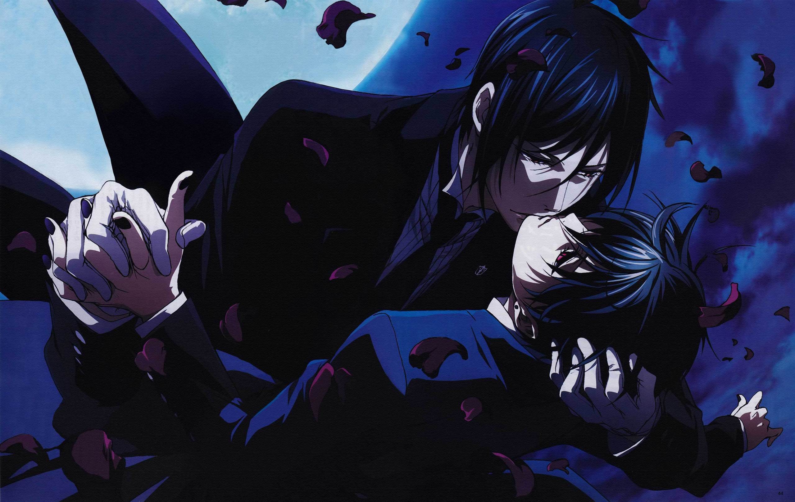 2560x1618 Black Butler Sebastian Wallpaper