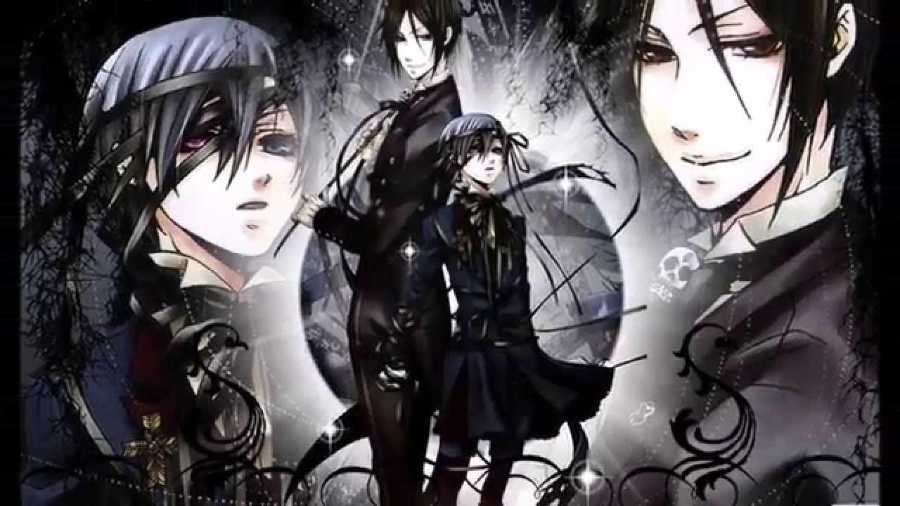 1280x720 ciel phantomhive and sebastian. Black Butler. Ciel