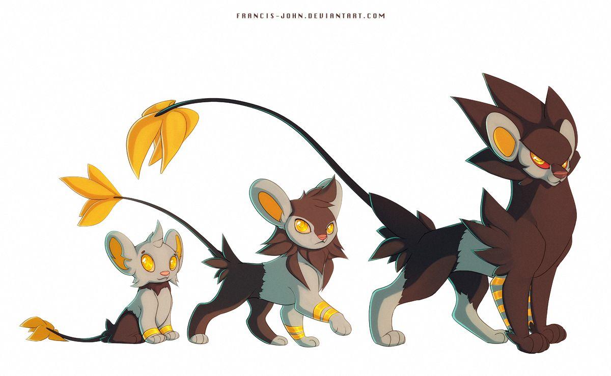 1200x739 Shinx Luxio and Luxray by francis_john - Fur Affinity [dot] net