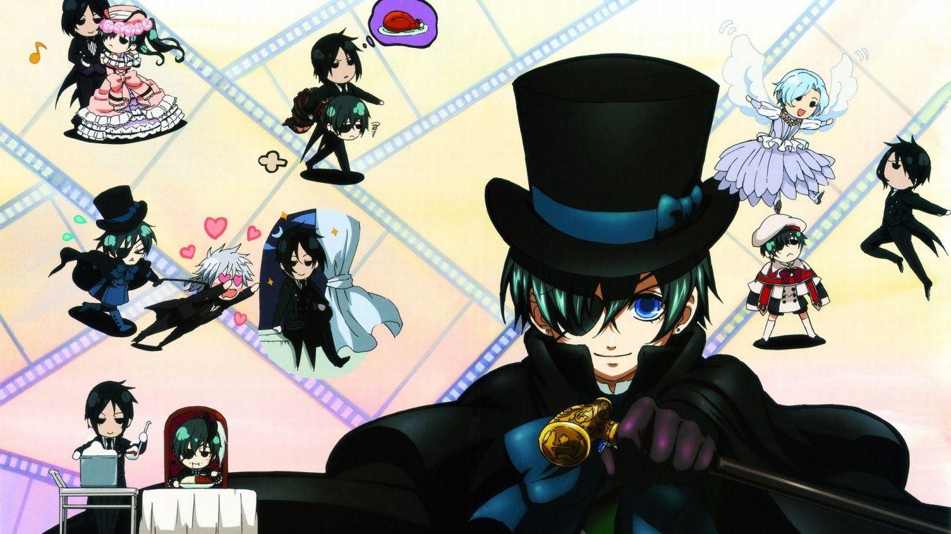 1366x768 Black Butler Ciel Phantomhive Desktop Background HD 1920x1080