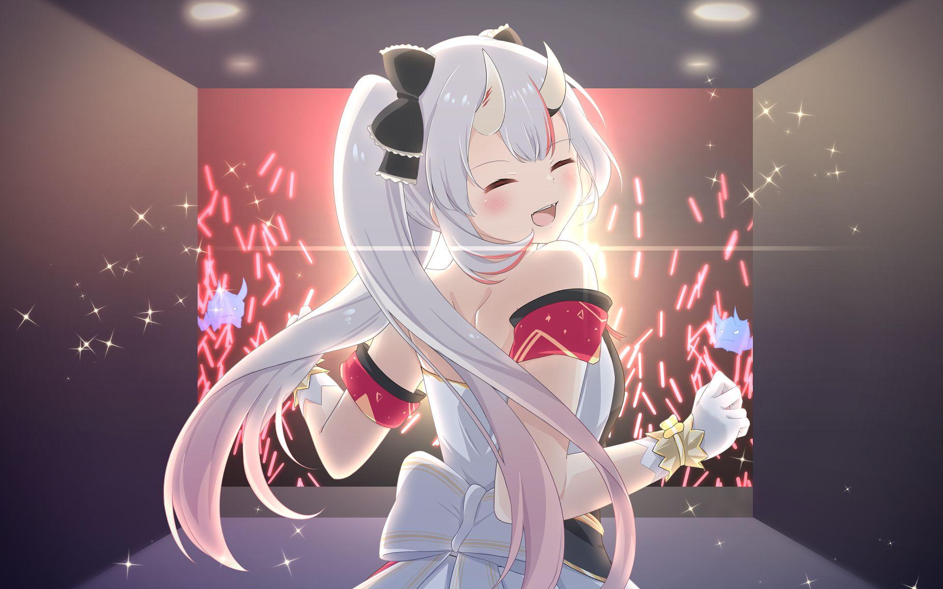 1920x1200 Nakiri Ayame Ch. Anime Image Board