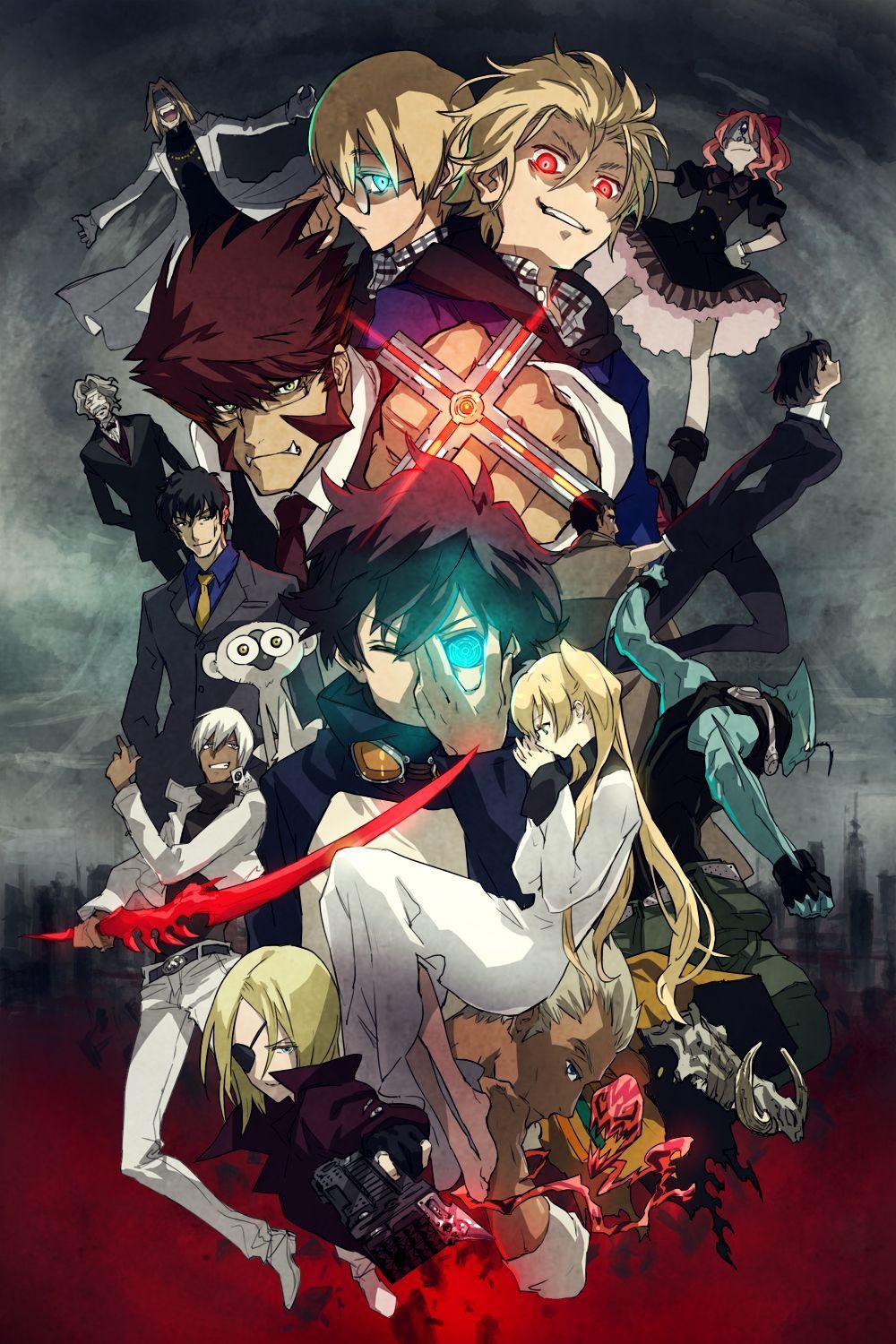 1000x1500 kekkai sensen. Anime, Anime shows, Best dubbed anime