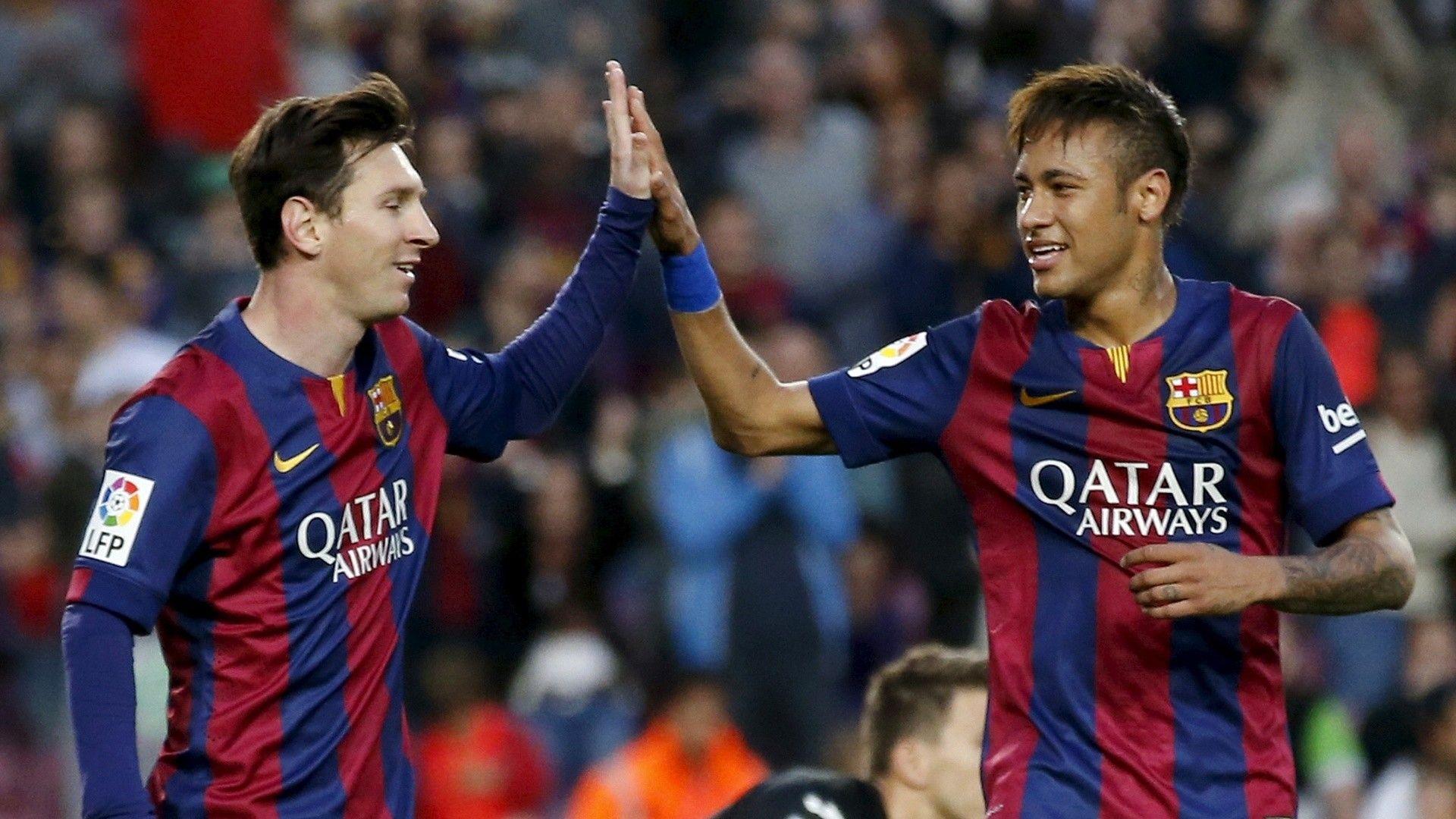 1920x1080 Lionel Messi And Neymar Wallpaper 2014