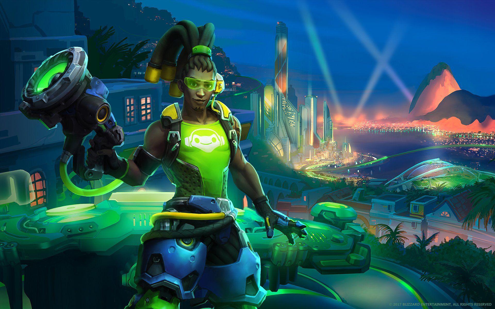 1920x1200 Lúcio (Overwatch) HD Wallpaper and Background Image