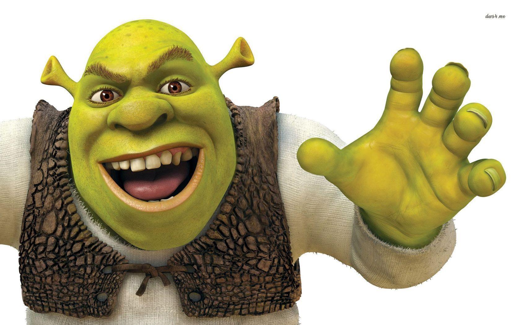 Hình nền Shrek 1680x1050.  Hình nền Shrek 2, Hình nền Shrek ngu ngốc và Hình nền Shrek