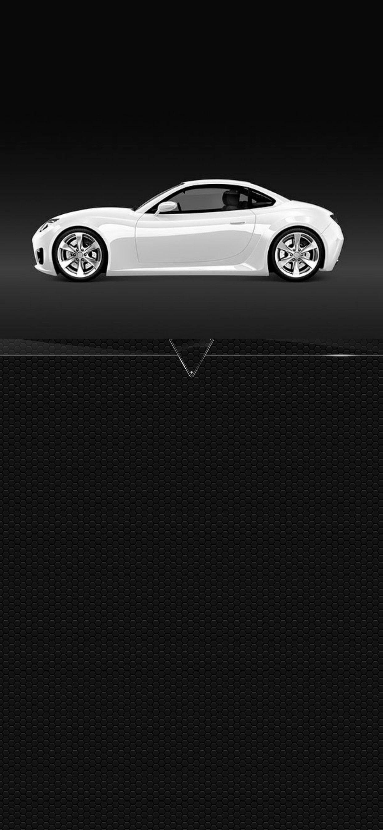 1242x2688 Super Car Black and White Mobile Amoled Wallpaper Download