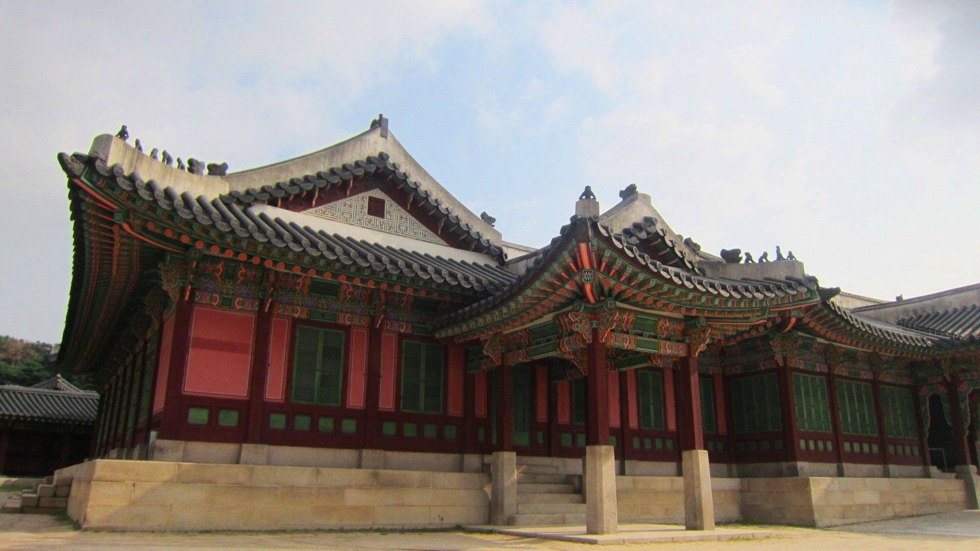 1920x1080 Ancient: Changdeokgung Palace Building South Korea World Cultural
