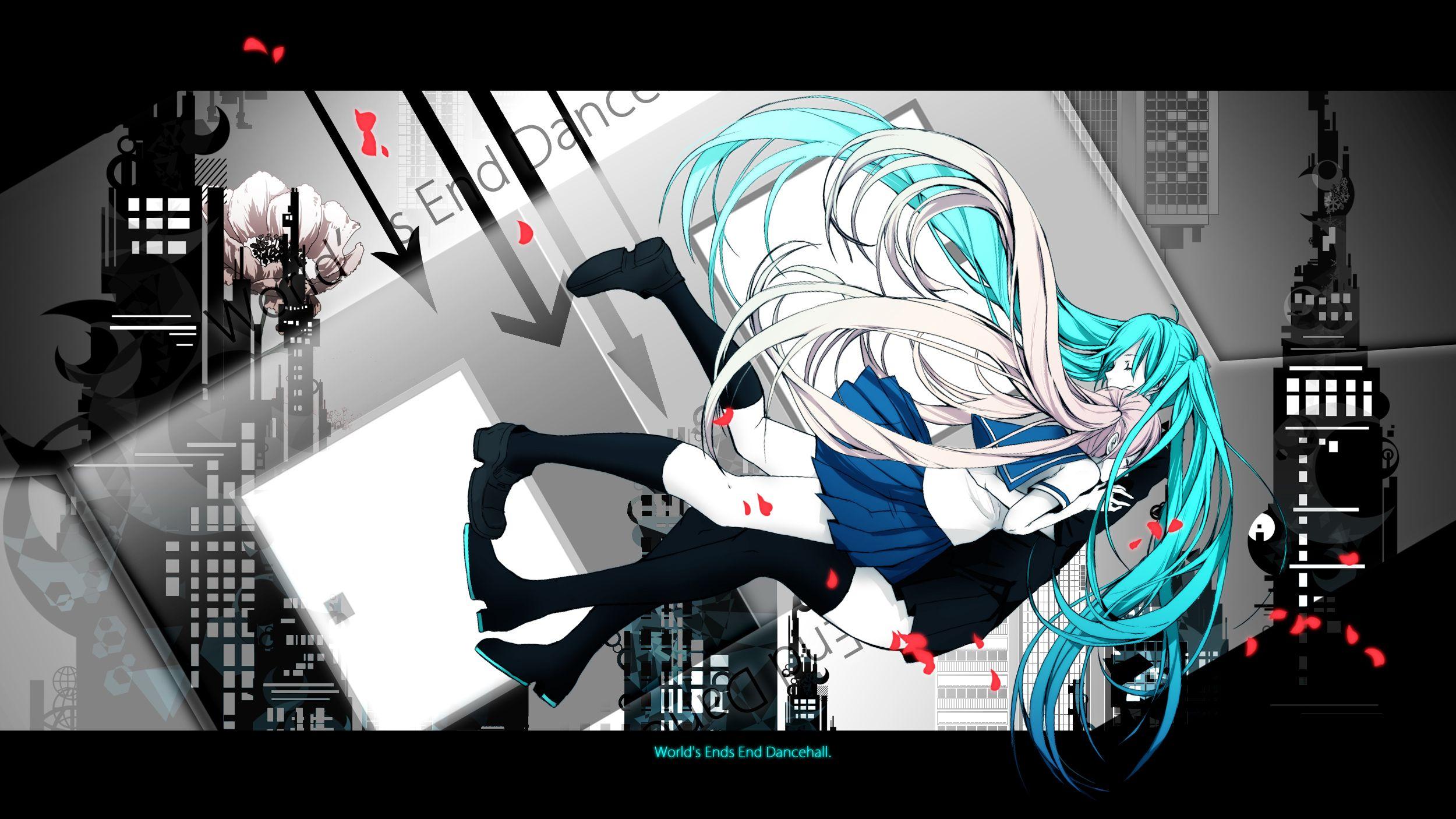 2500x1406 World's End Dancehall Wallpaper Anime Image Board