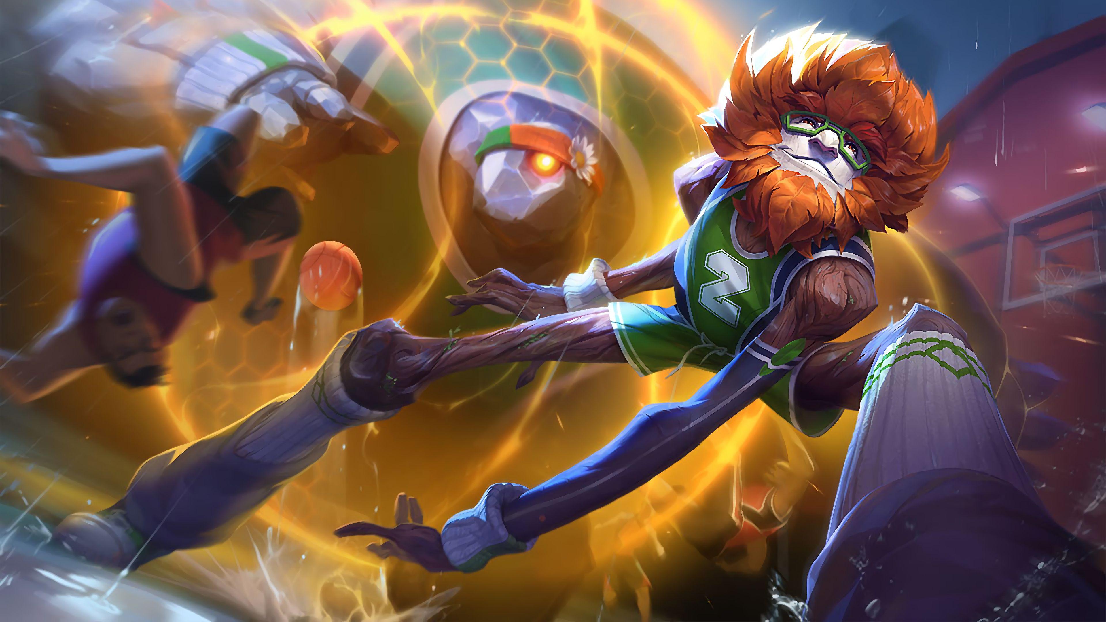 3840x2160 Dunkmaster Ivern Splash Art Skin LoL 4K Wallpaper