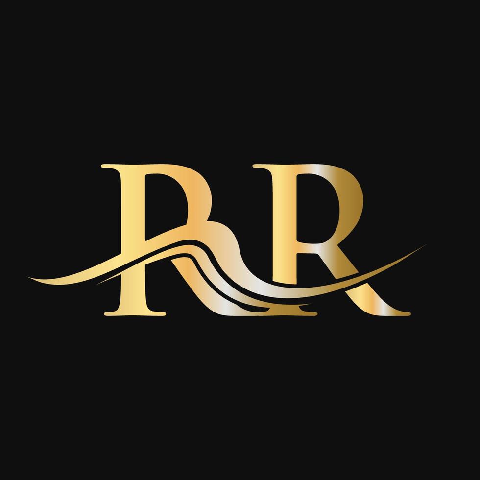 980x980 Letter RR Logo Design Monogram Business And Company Logotype