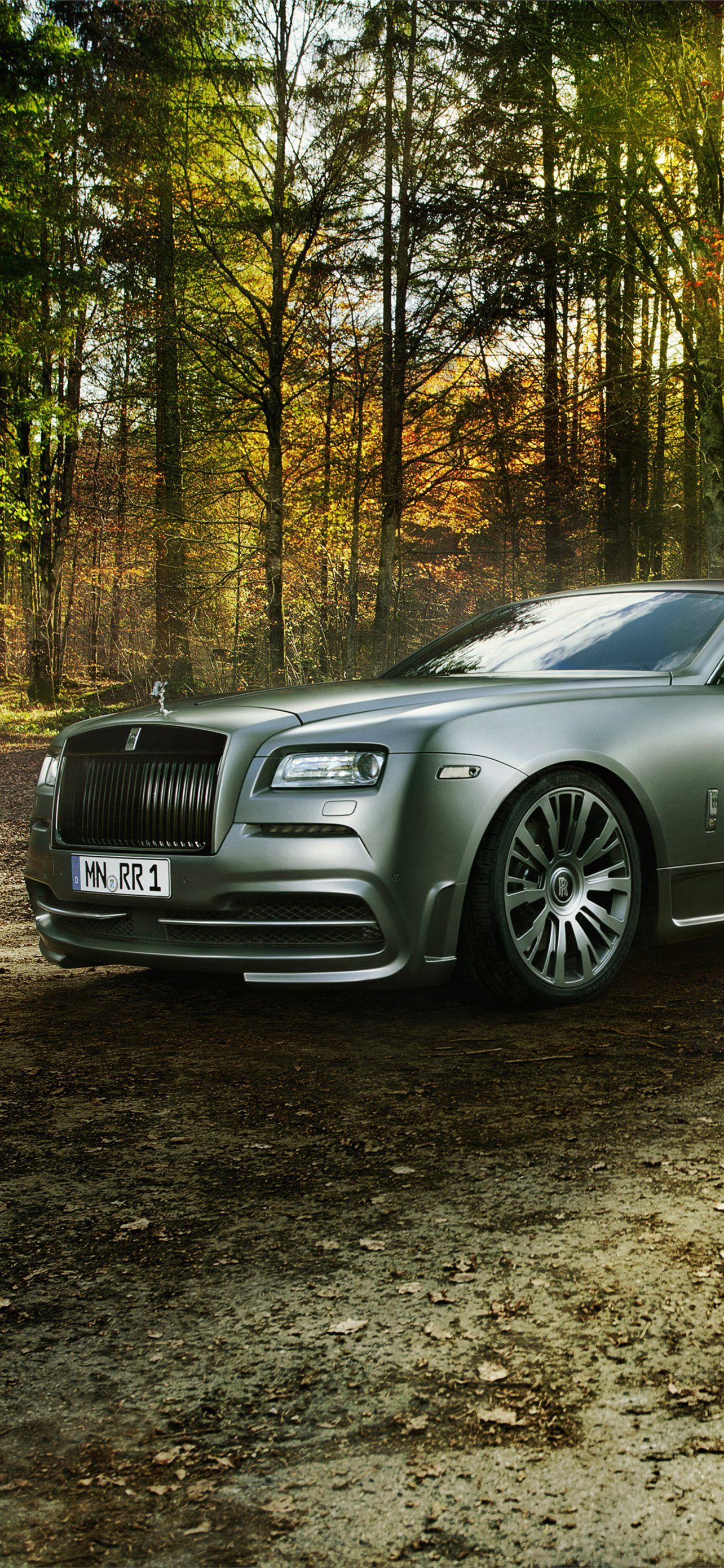 1284x2778 rolls royce logo iPhone Wallpaper Free Download