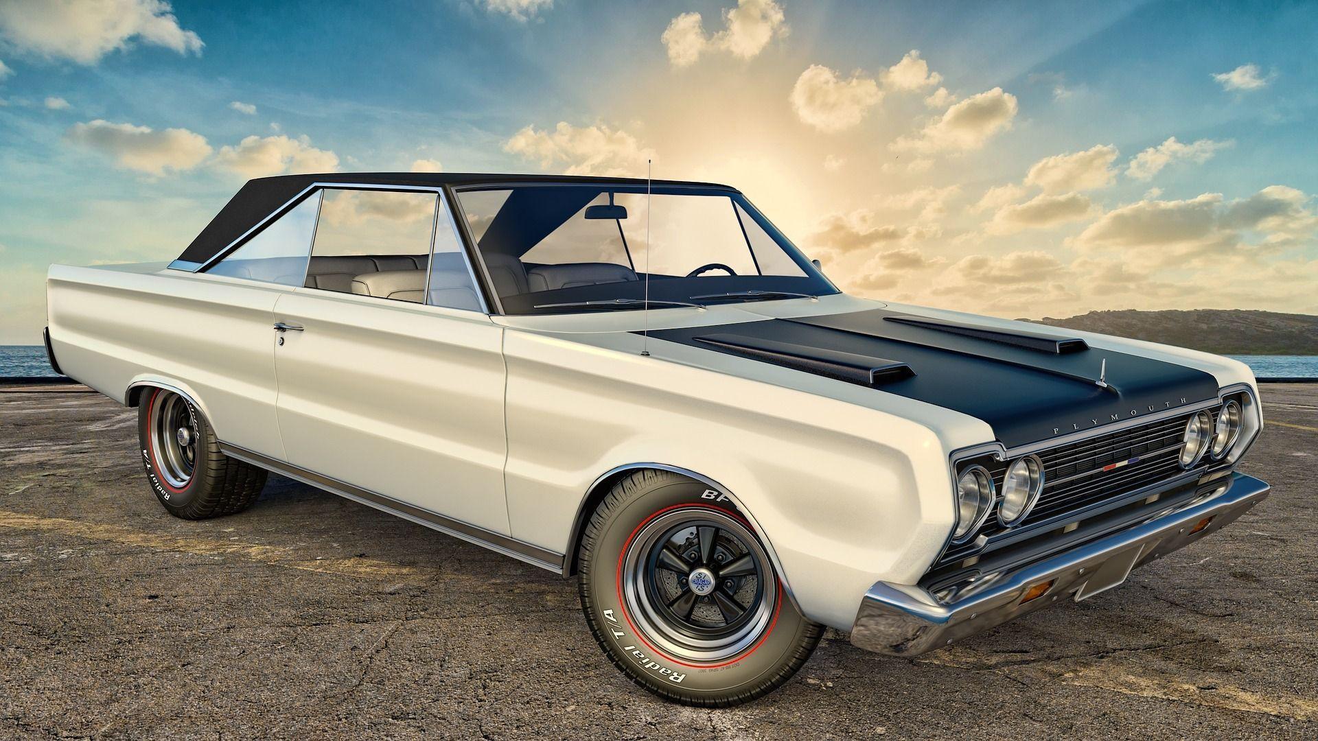 1920x1080 Plymouth GTX Car Wallpaper