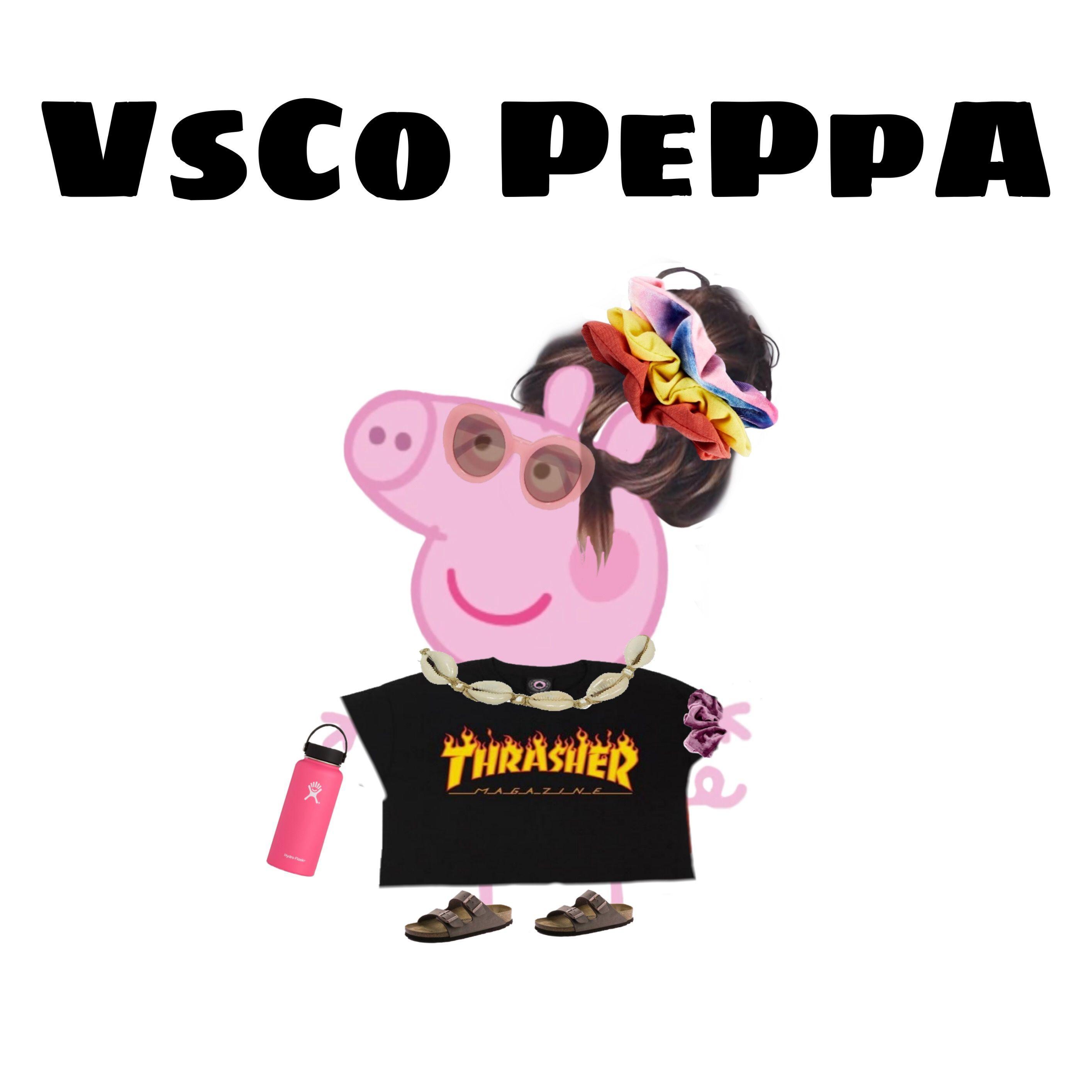 2828x2828 Peppa Pig Gangster Wallpaper