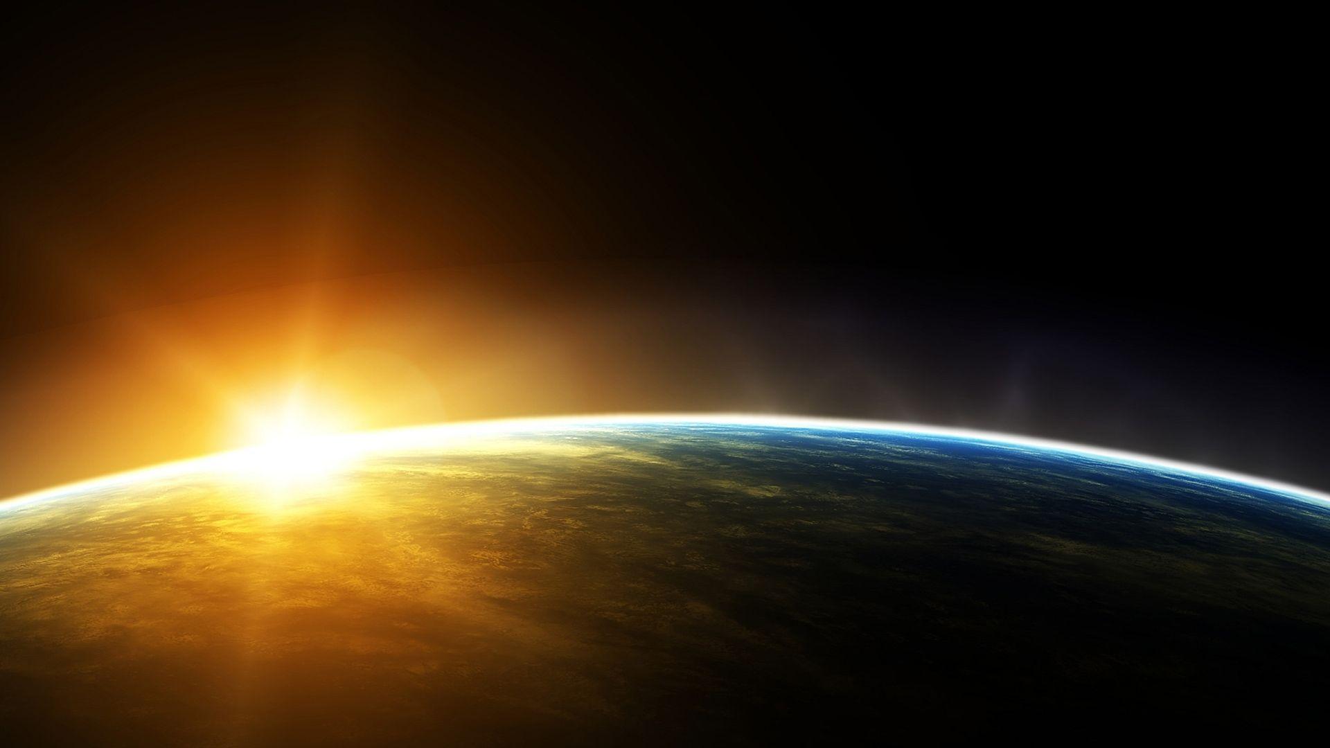1920x1080 sunrise, space wallpaper