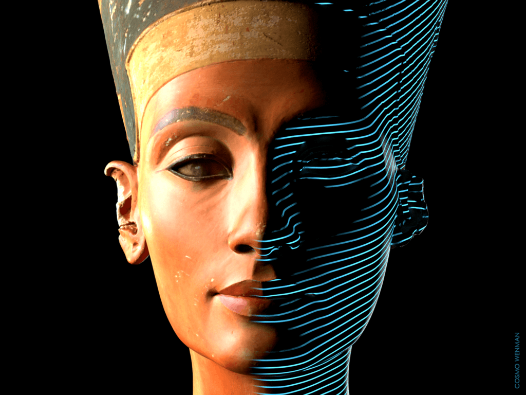 1024x768 3 D Scans Of The Bust Of Nefertiti Are Now Available Online