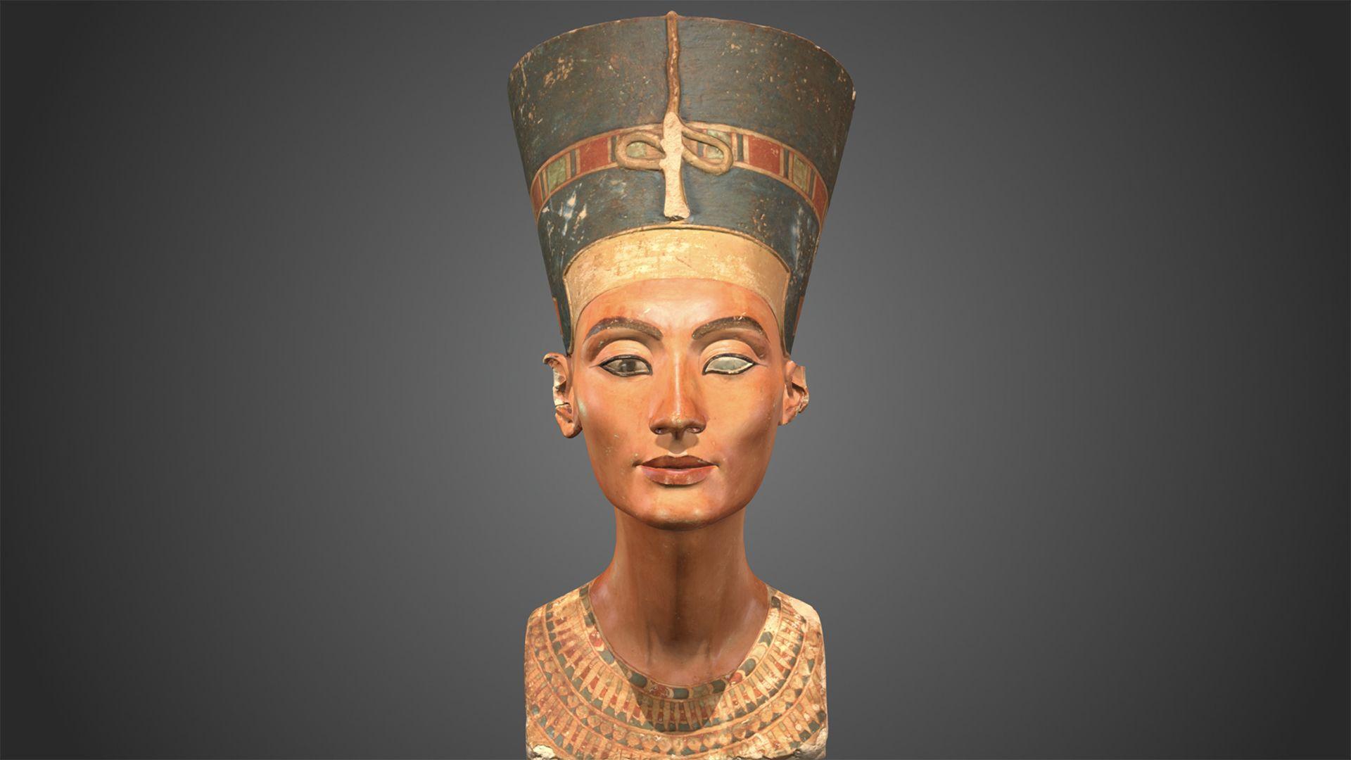 1920x1080 Long Hidden 3D Scan Of Ancient Egyptian Nefertiti Bust Finally Revealed