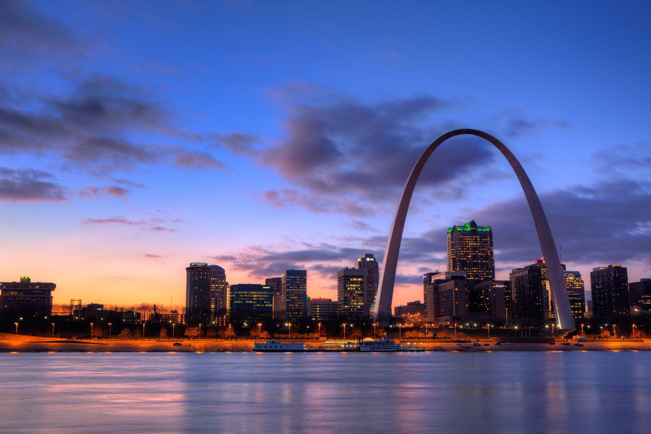 St. Louis Skyline Wallpapers - Top Free St. Louis Skyline Backgrounds ...