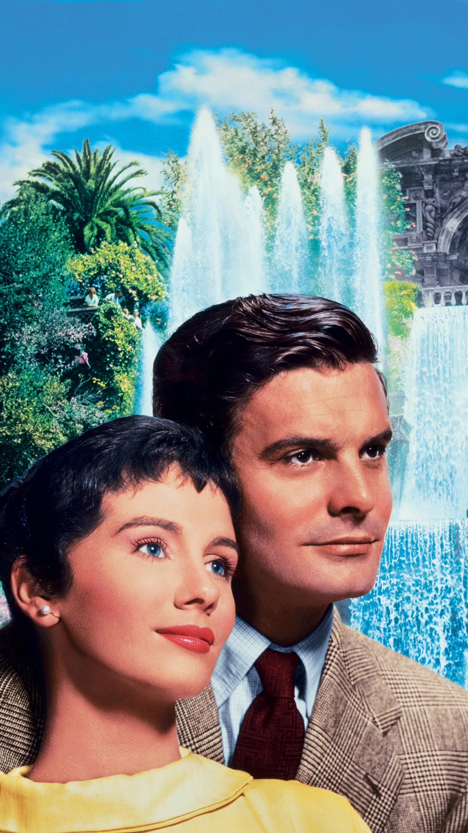 1536x2732 Three Coins in the Fountain (1954) Phone Wallpaper