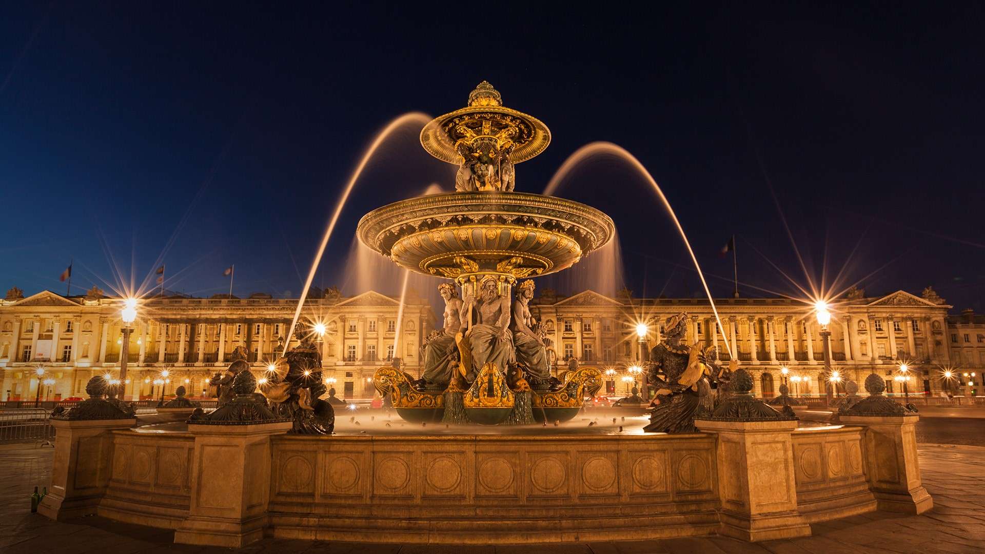 1920x1080 Paris Night View HD Wallpaper