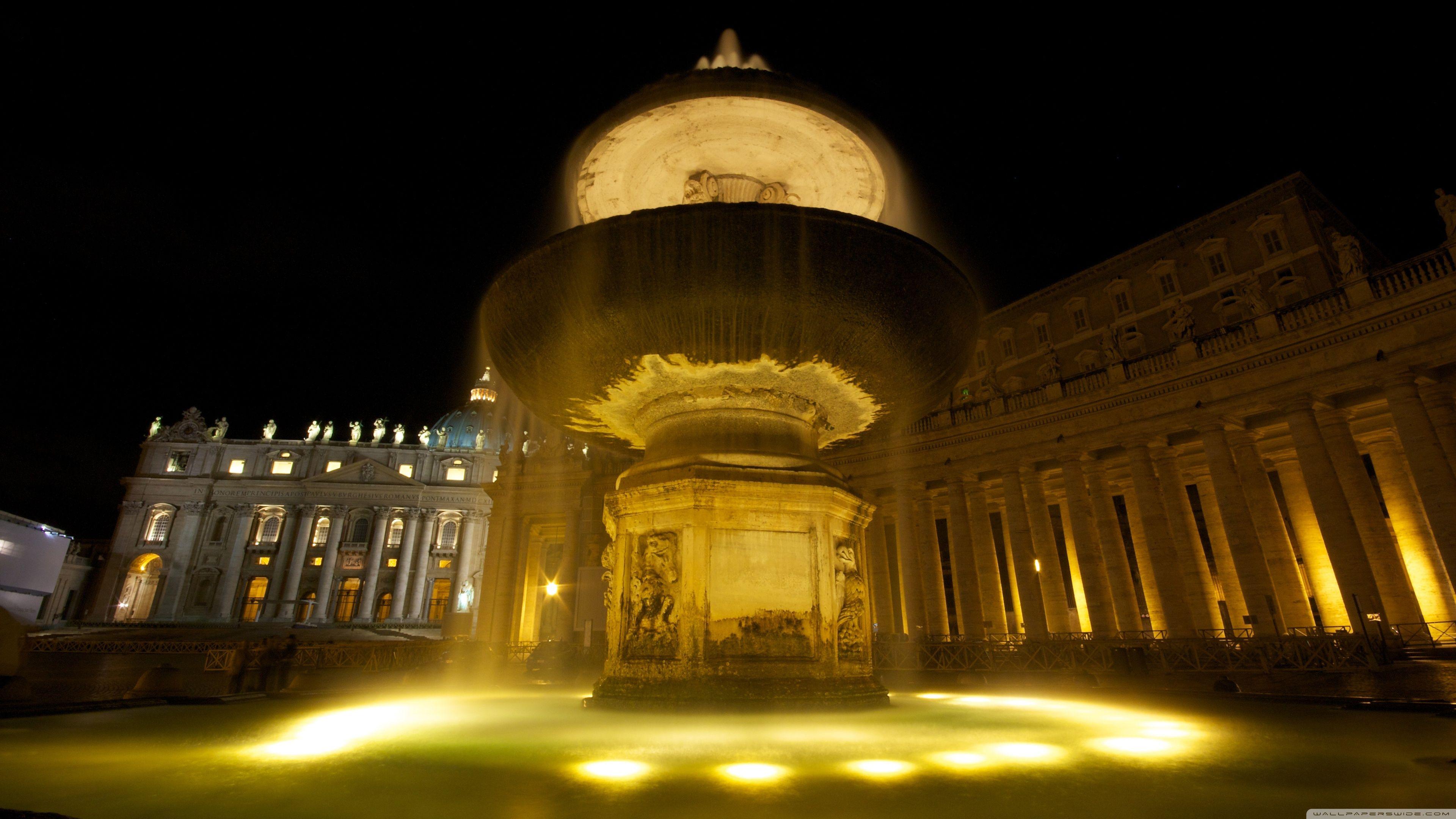 3840x2160 Fountain, Rome, Italy Ultra HD Desktop Background Wallpaper for 4K UHD TV : Tablet