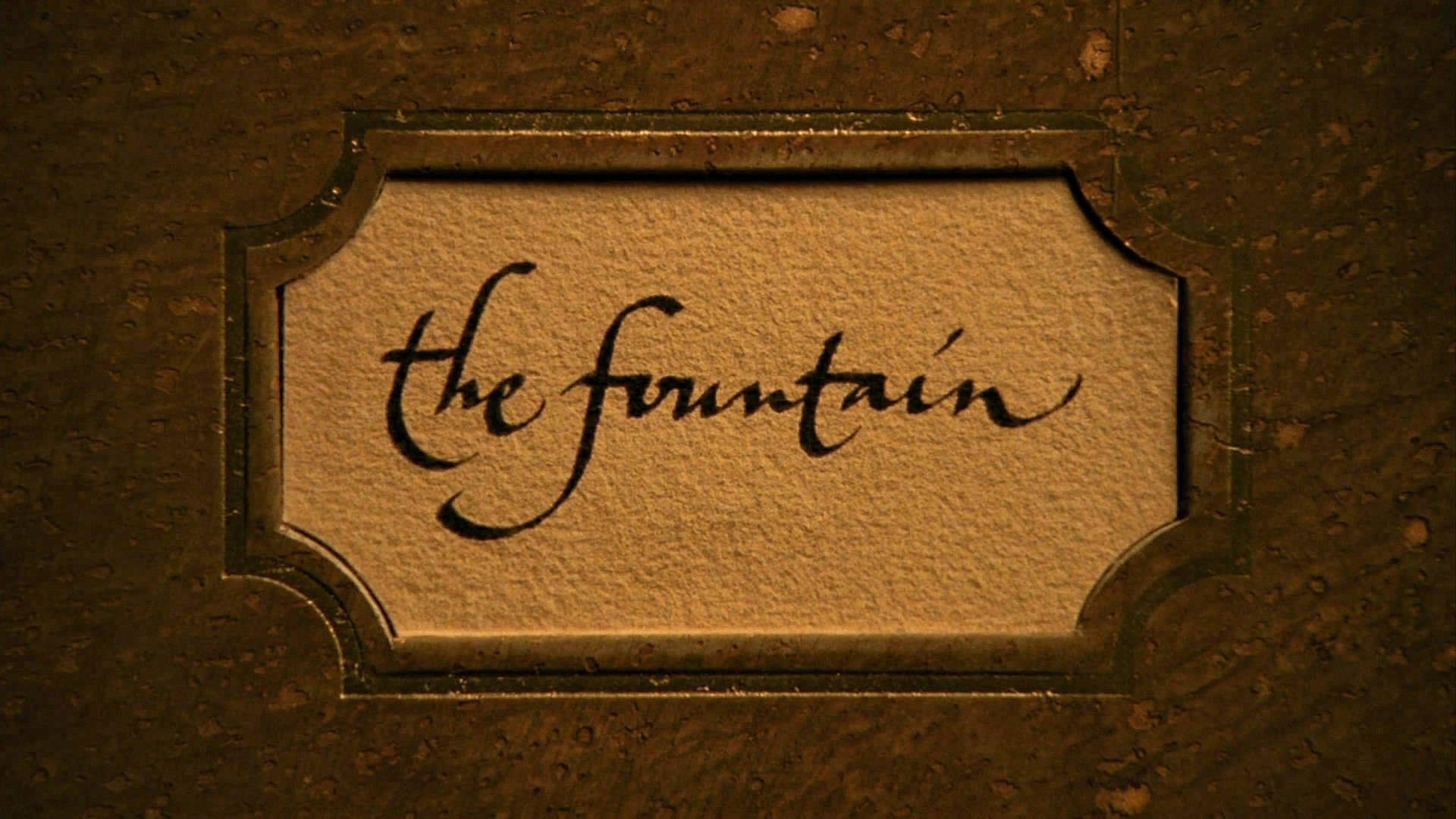1920x1080 The Fountain Journal Cover. Fountain, Book Wallpaper, Beautiful Film
