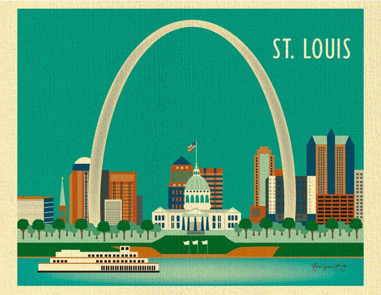 St. Louis Skyline Wallpapers - Top Free St. Louis Skyline Backgrounds ...