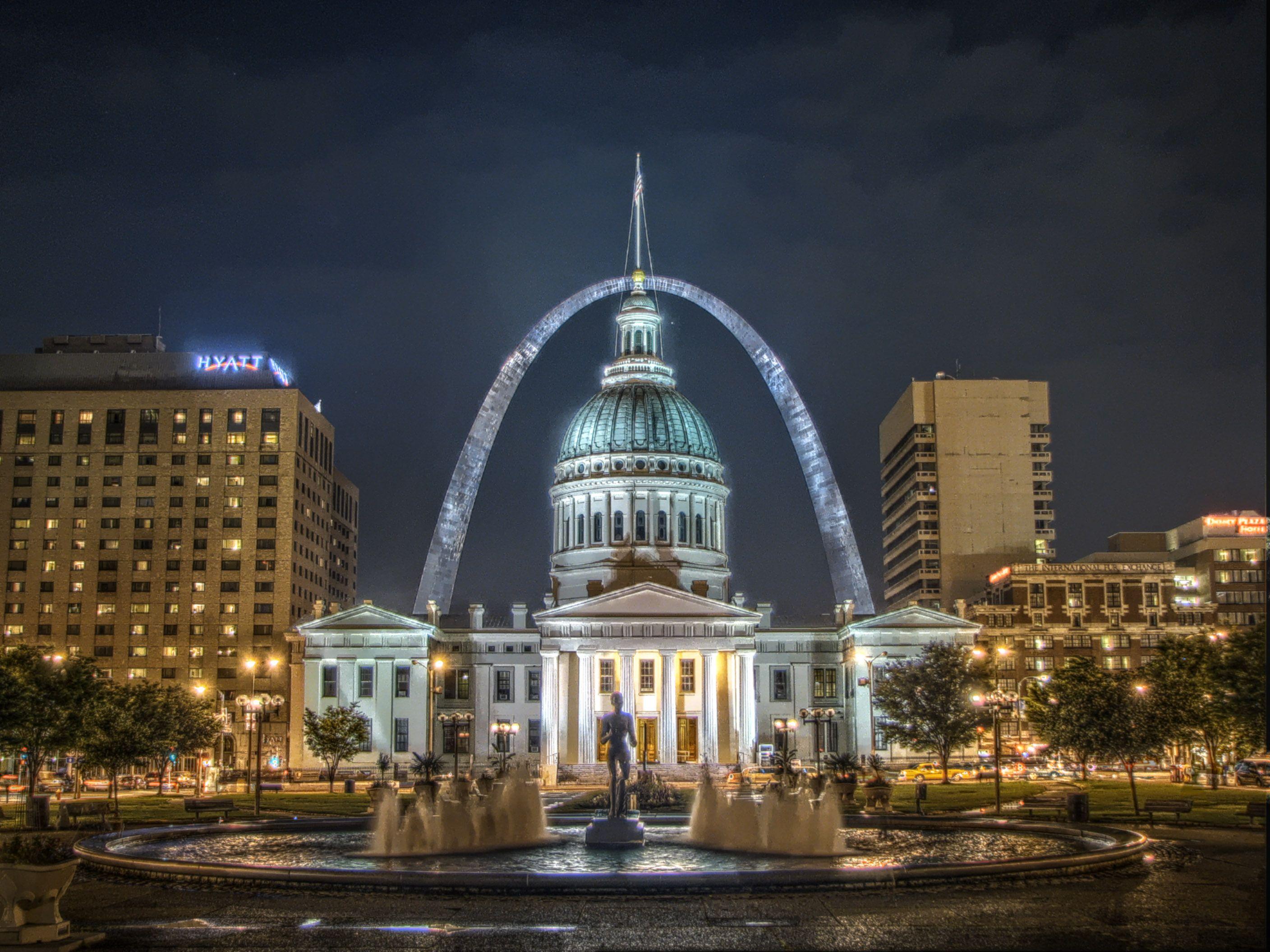 St. Louis Skyline Wallpapers - Top Free St. Louis Skyline Backgrounds - WallpaperAccess