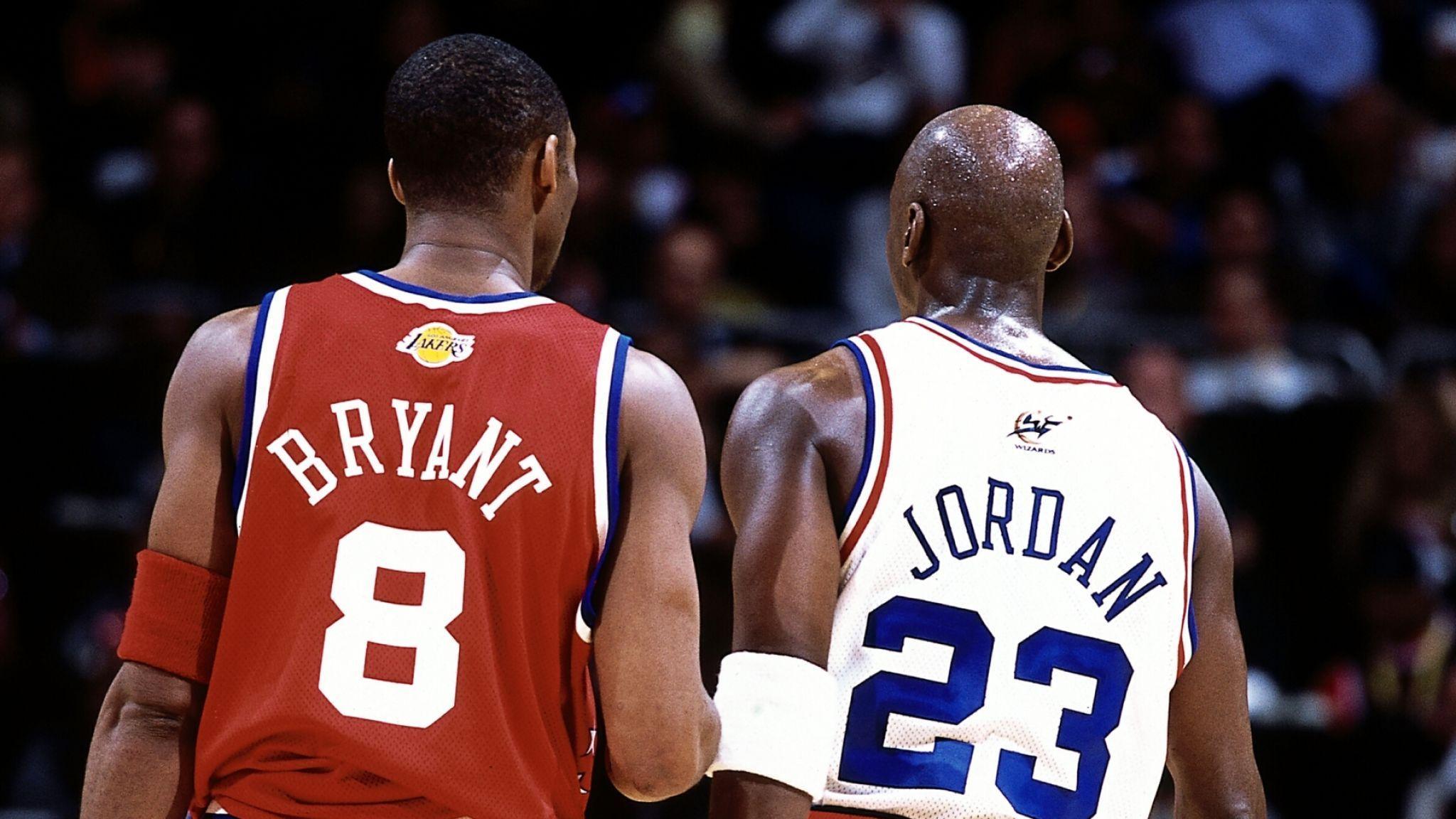 2048x1152 Michael Jordan Kobe Bryant All Star