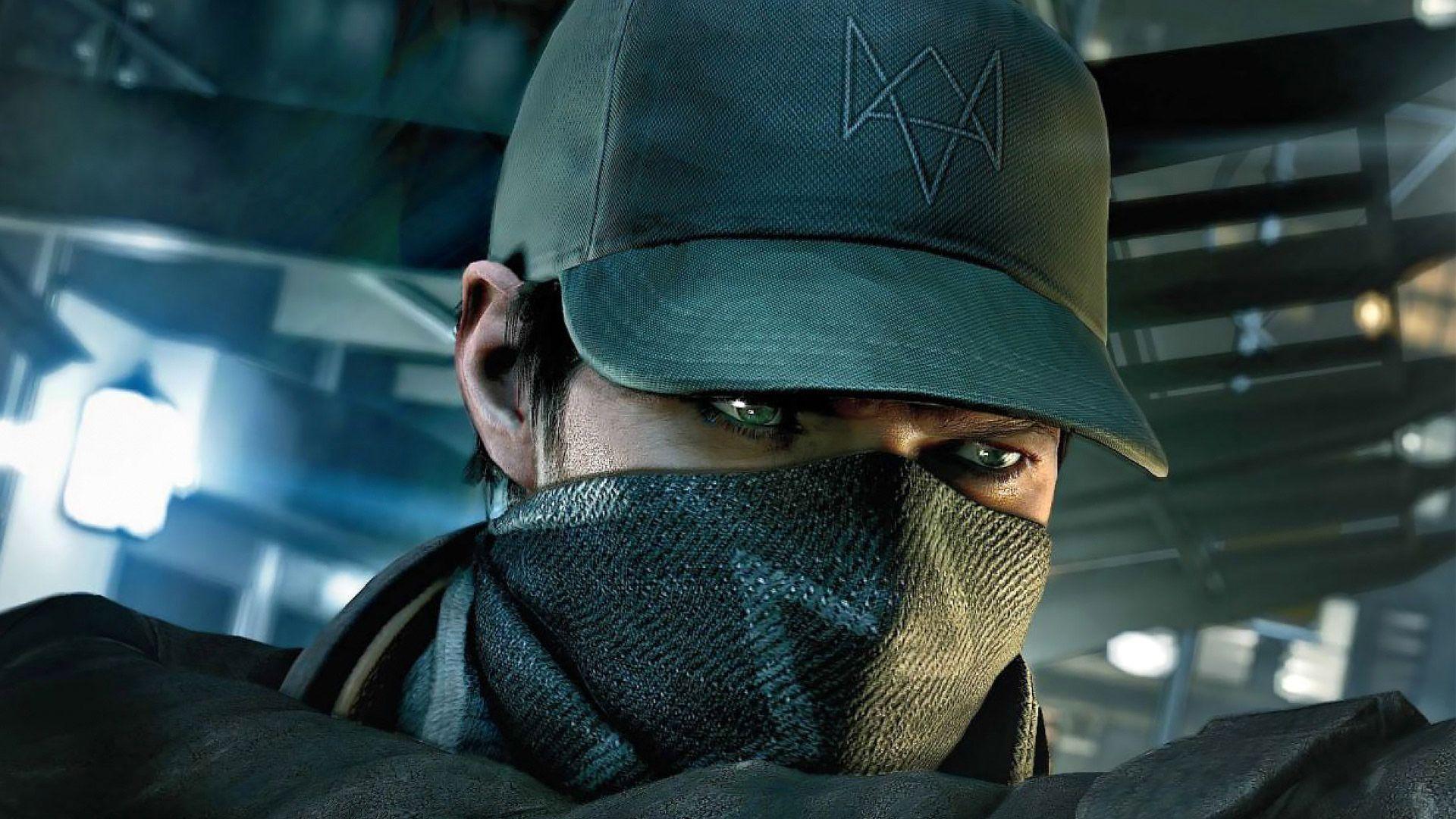 1920x1080 Watch Dogs Video Game Aiden Pearce Scarf Mask And Cap Pearce Watch Dogs Mask HD Wallpaper