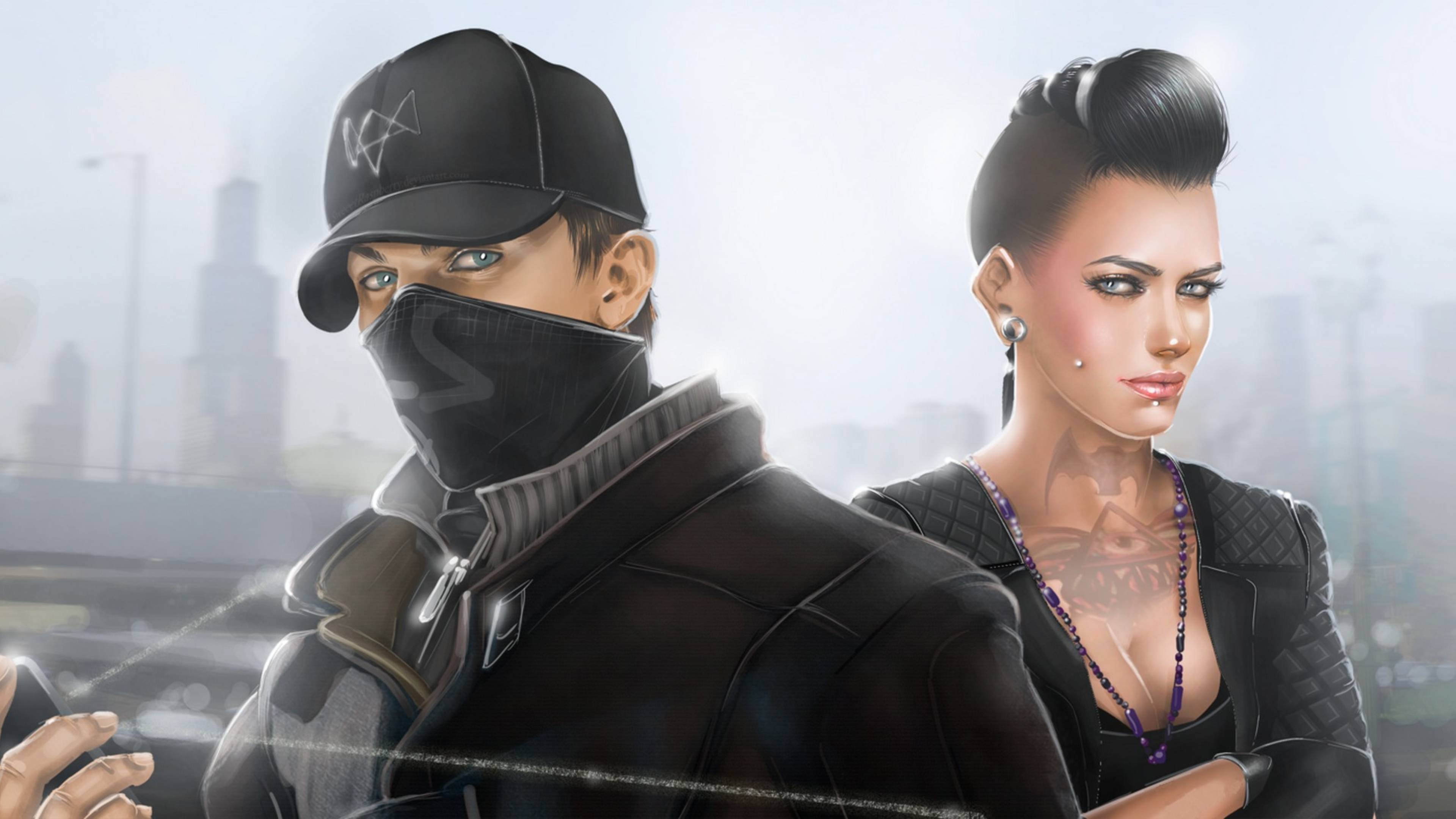 3840x2160 aiden pearce, chicago, watch dogs 4K Wallpaper, HD Games 4K Wallpaper, Image, Photo and Background