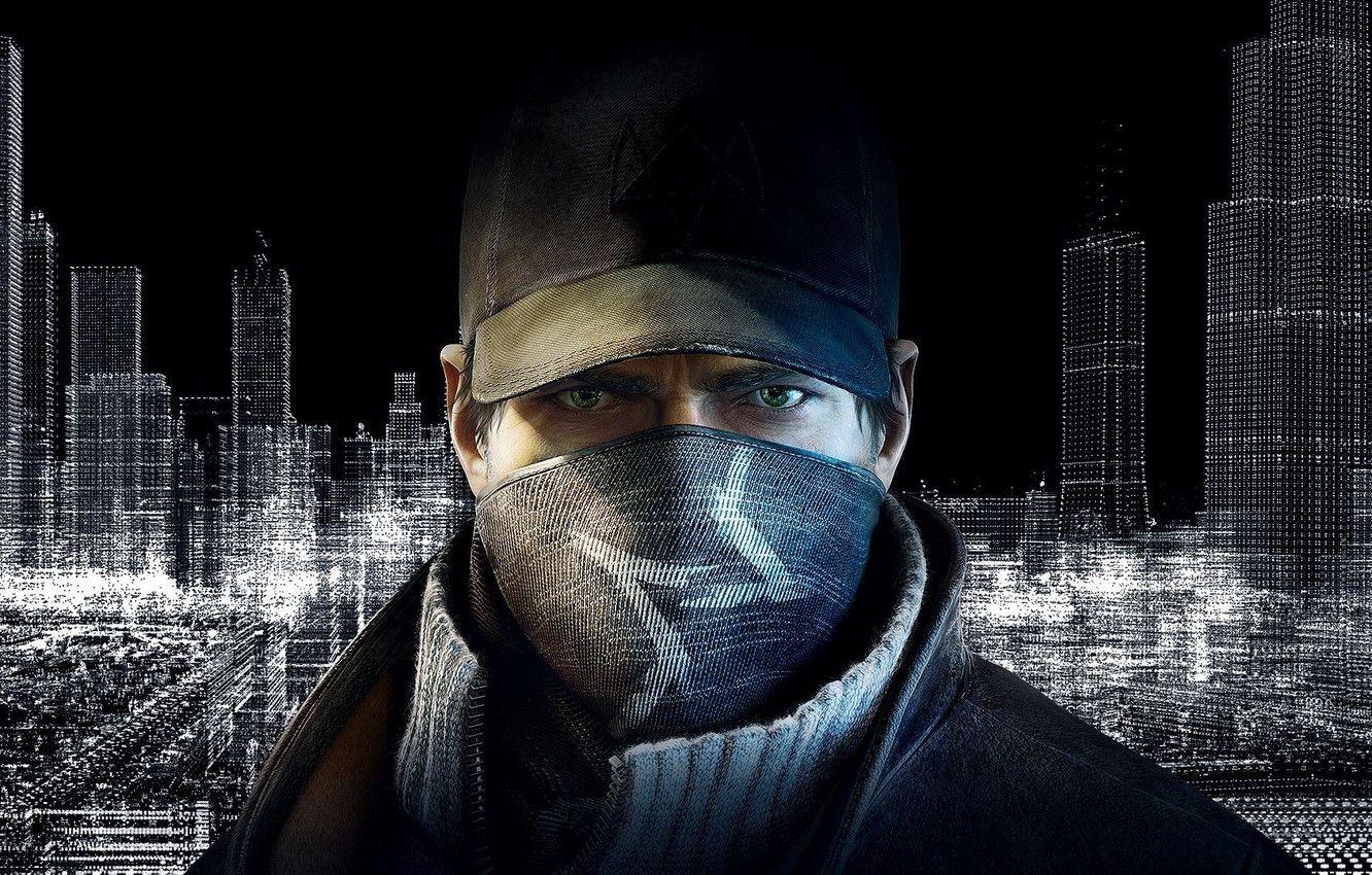 1332x850 Wallpaper The city, Look, Light, Ubisoft, Cap, Watch Dogs, Ubisoft Montreal, Headband, Aiden Pierce, Aiden Pearce, Ubisoft Reflections, Watchdogs, Bandana image for desktop, section игры