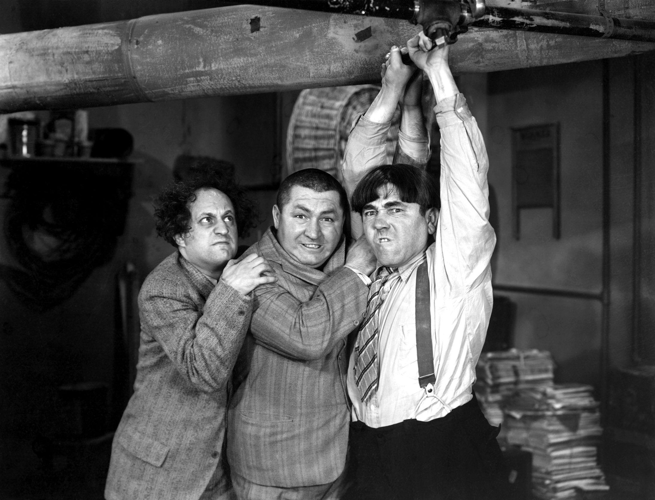 2190x1674 Three Stooges Photo: Three Stooges Wallpaper. The three stooges, Short subject, The stooges